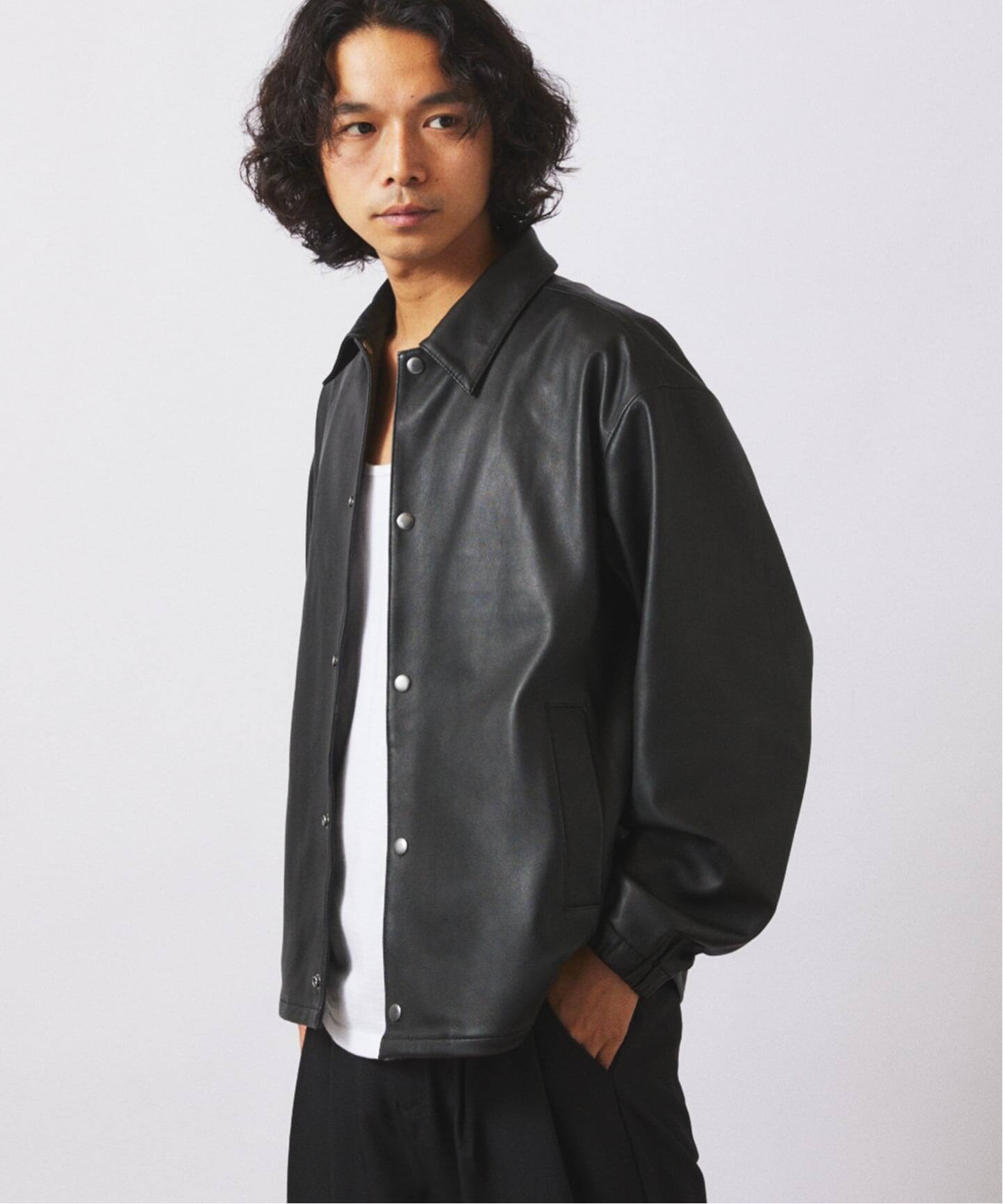 ラムレザー コーチジャケット（レザージャケット）｜JOURNAL STANDARD
