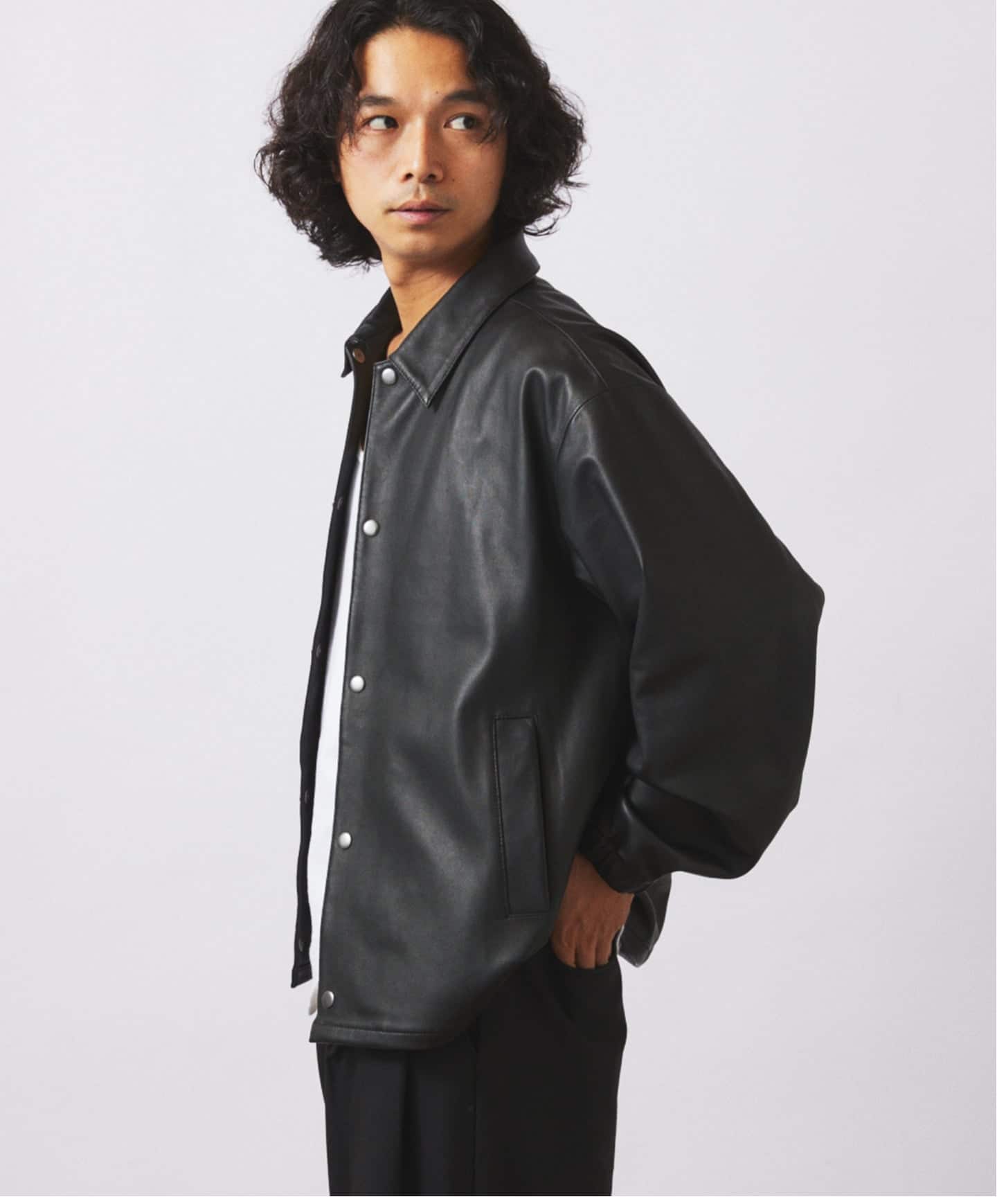 ラムレザー コーチジャケット（レザージャケット）｜JOURNAL STANDARD