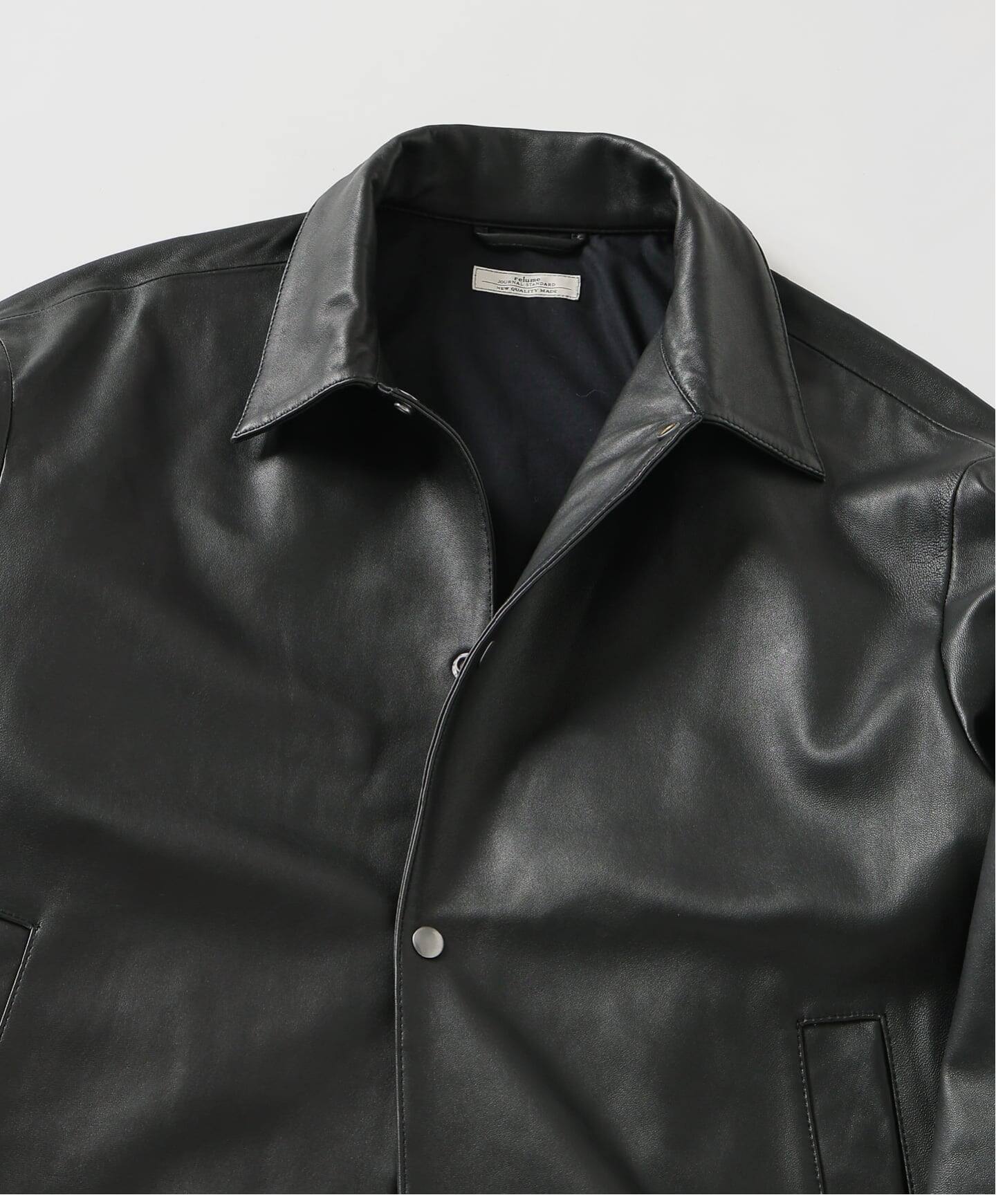 ラムレザー コーチジャケット（レザージャケット）｜JOURNAL STANDARD