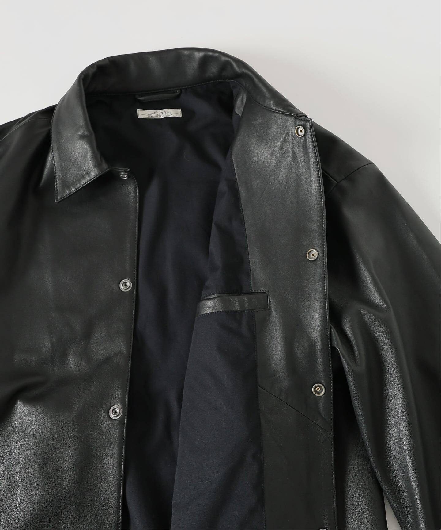 ラムレザー コーチジャケット（レザージャケット）｜JOURNAL STANDARD