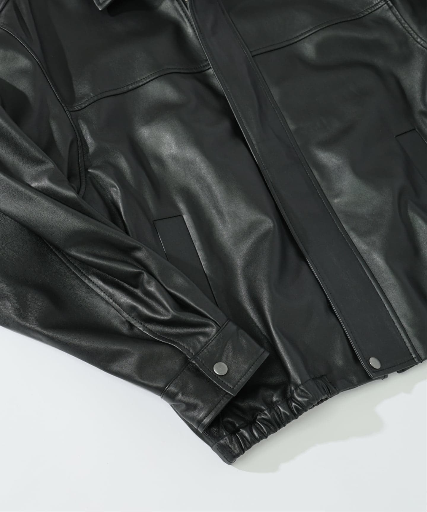 【JOURNAL STANDARD relume】レザーブルゾン 予約》ラムレザー ジップジャケット（レザージャケット