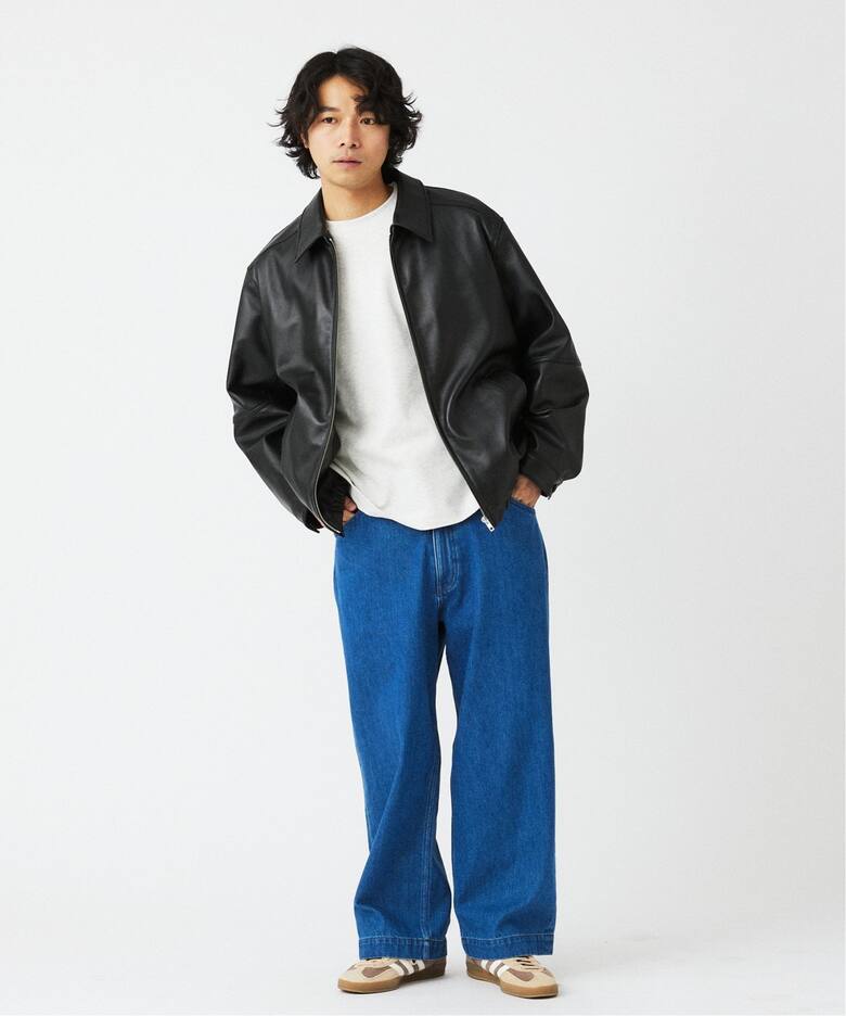 SKOOKUM / スクーカム 別注 シープレザー ジップジャケット（レザー 