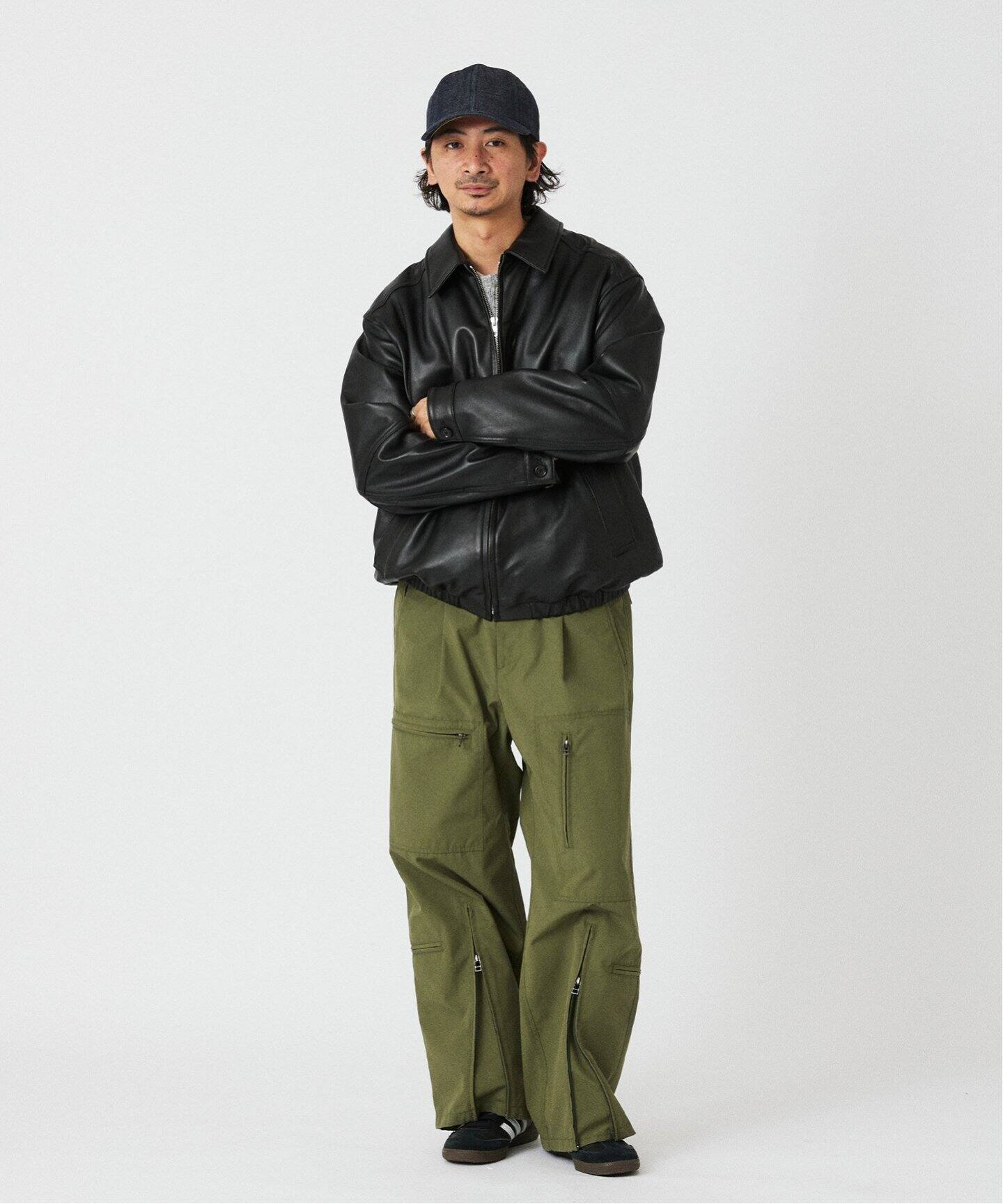 SKOOKUM / スクーカム 別注 シープレザー ジップジャケット（レザー 