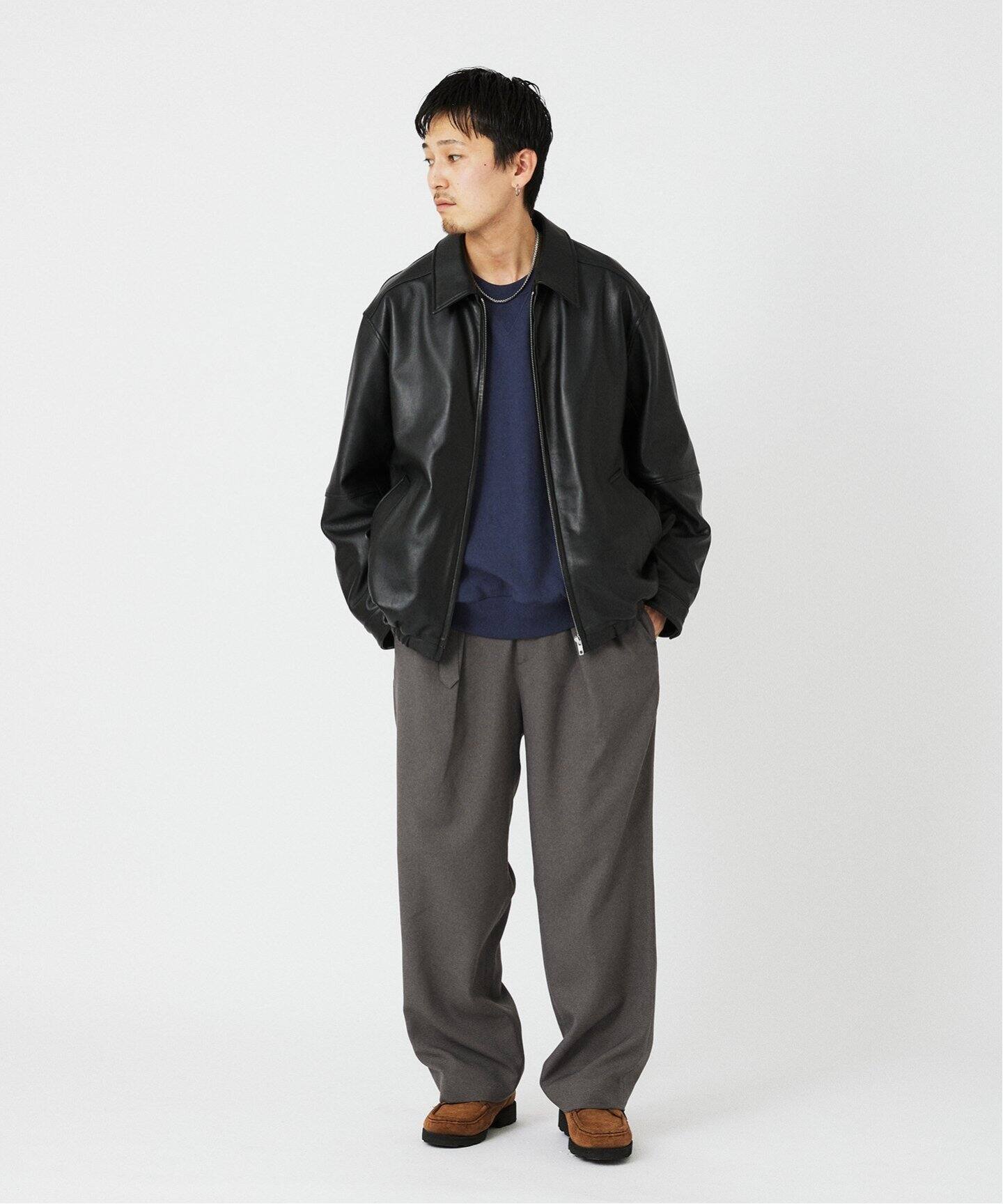 SKOOKUM / スクーカム 別注 シープレザー ジップジャケット（レザー 