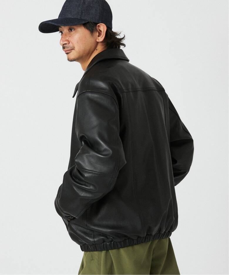 SKOOKUM / スクーカム 別注 シープレザー ジップジャケット（レザー 