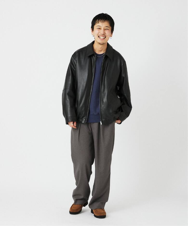 SKOOKUM / スクーカム 別注 シープレザー ジップジャケット（レザー 