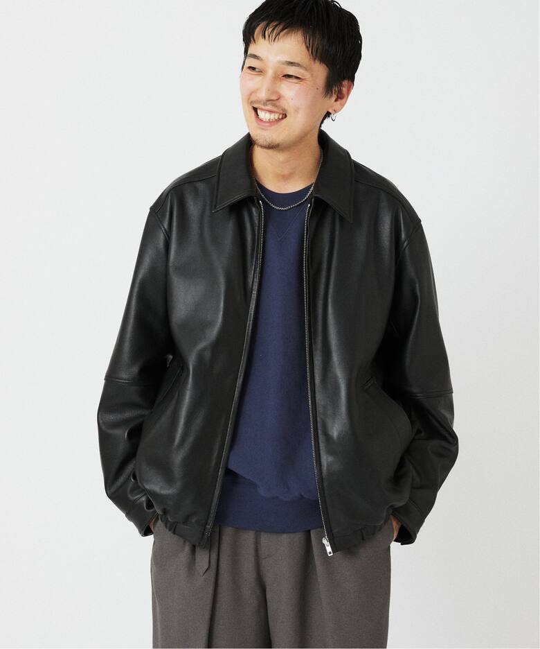 SKOOKUM / スクーカム 別注 シープレザー ジップジャケット（レザー 