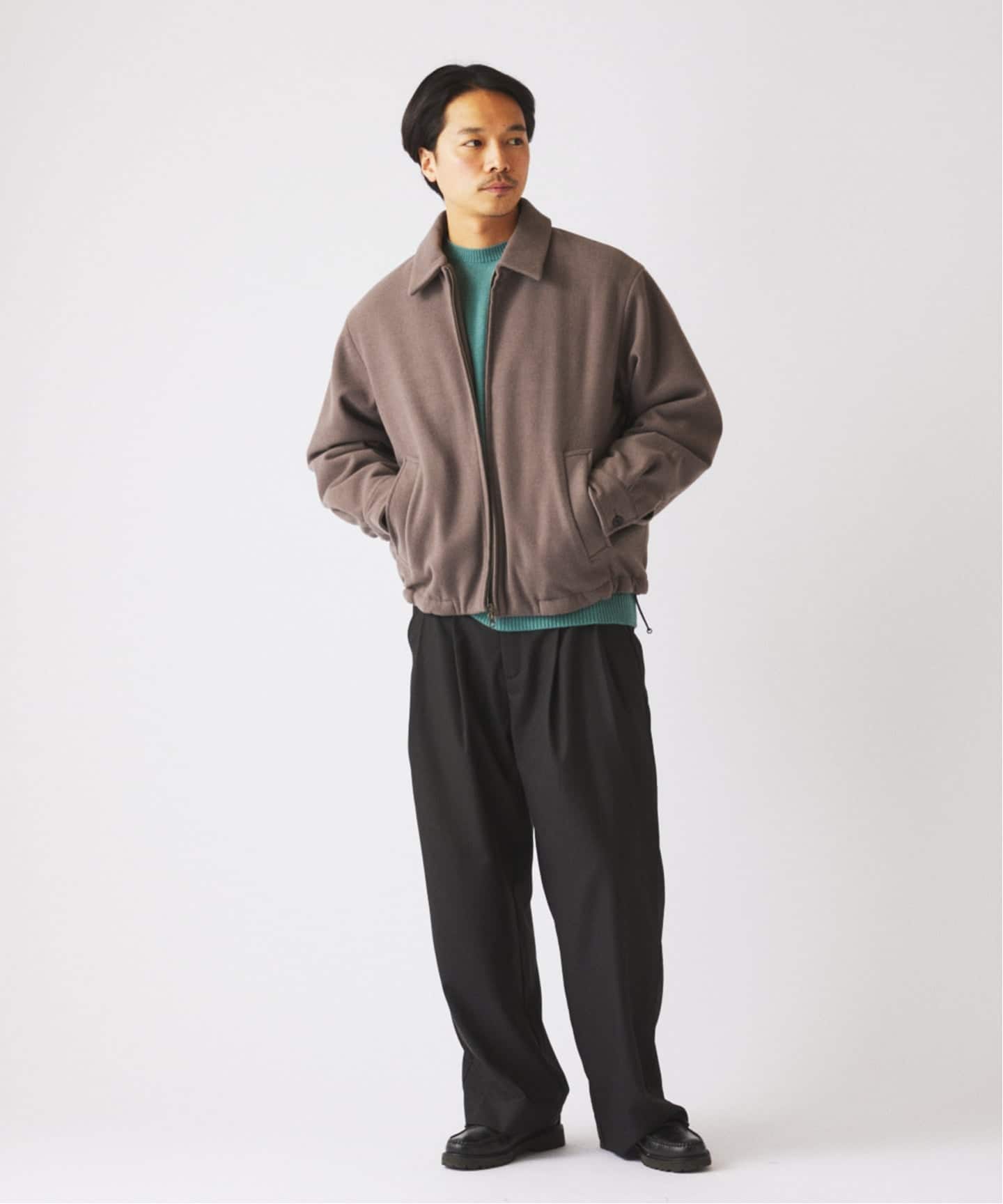 ジャーナルスタンダード レリューム（JOURNAL STANDARD relume）/ビーバー ジップ ブルゾン ビーバー ジップ ブルゾン（その他ブルゾン／アウター）｜JOURNAL