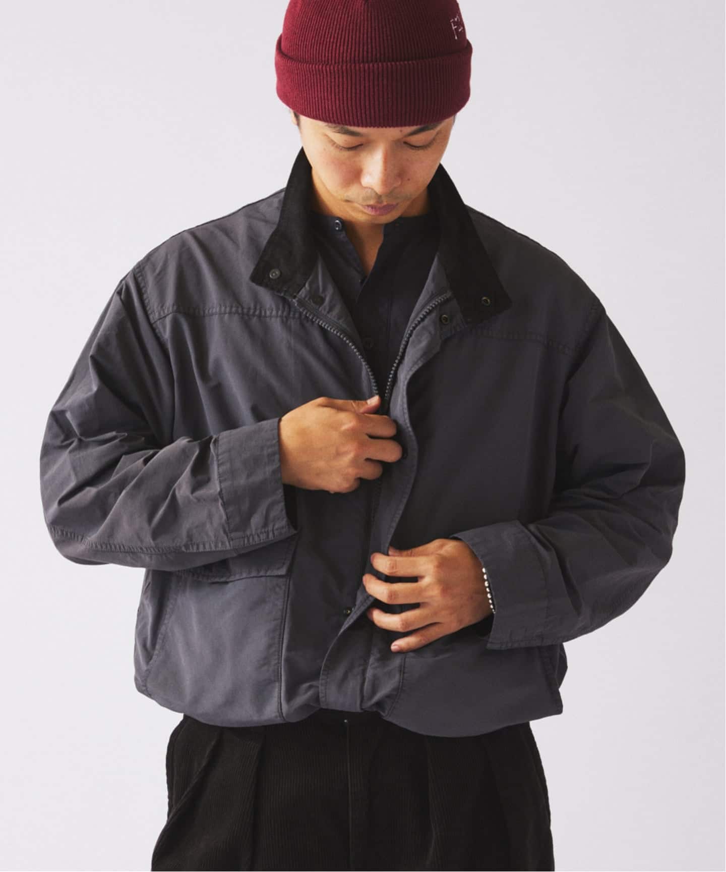 フェード マウンテン スタンドカラー ブルゾン（その他ブルゾン