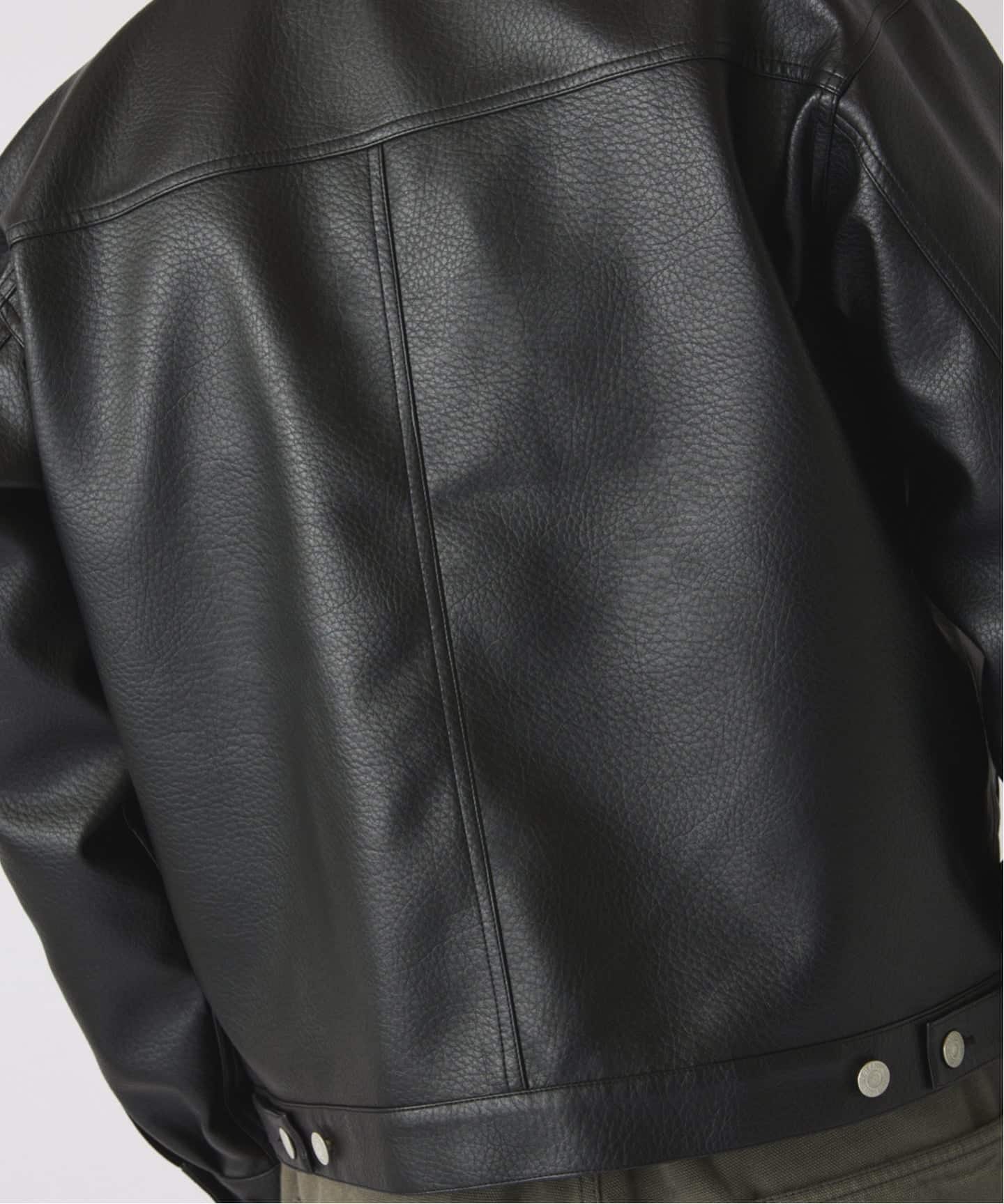 journal standard シンセティック レザー トラッカージャケット シンセティック レザー トラッカージャケット（その他ブルゾン