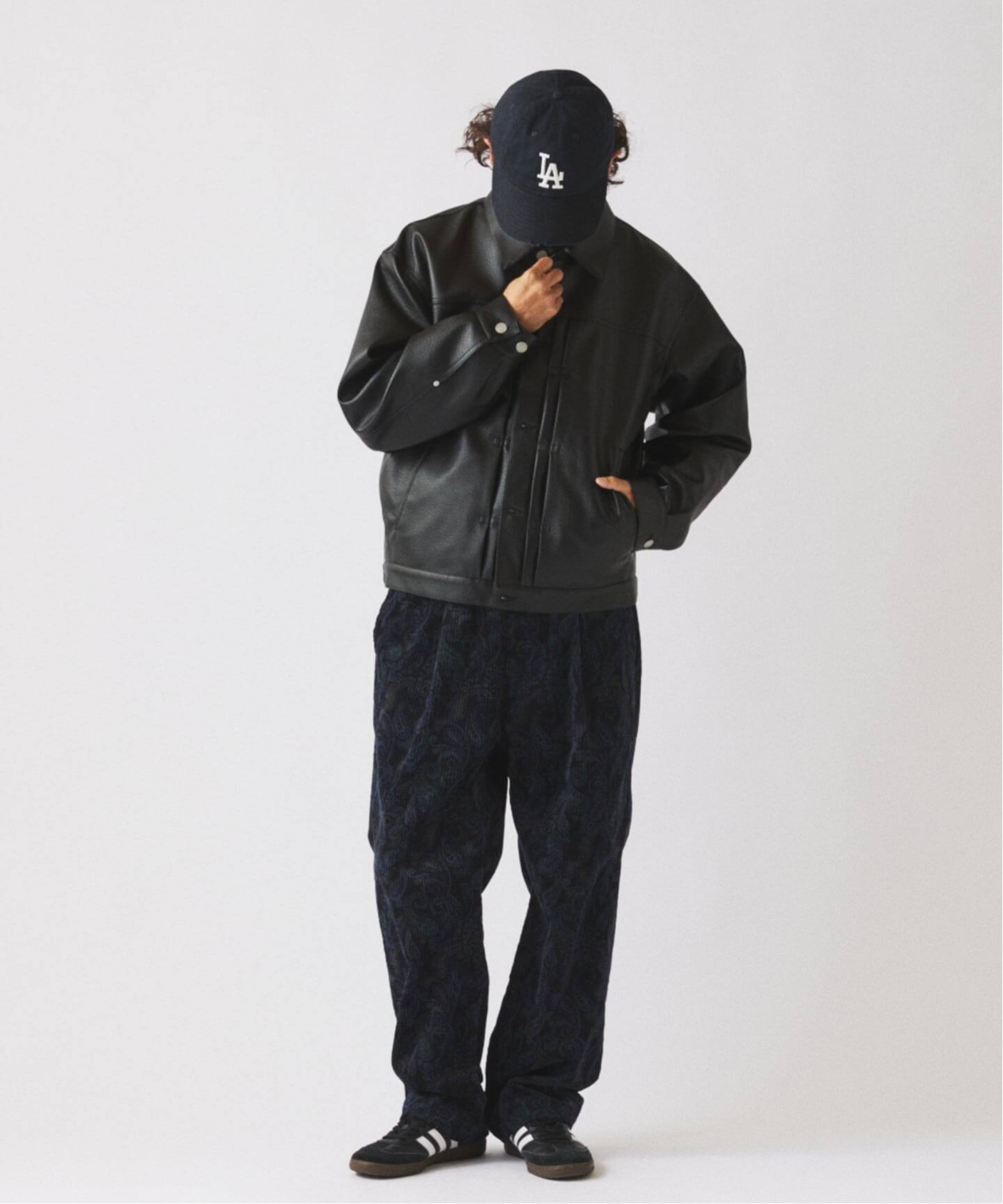 シンセティック レザー トラッカージャケット（その他ブルゾン