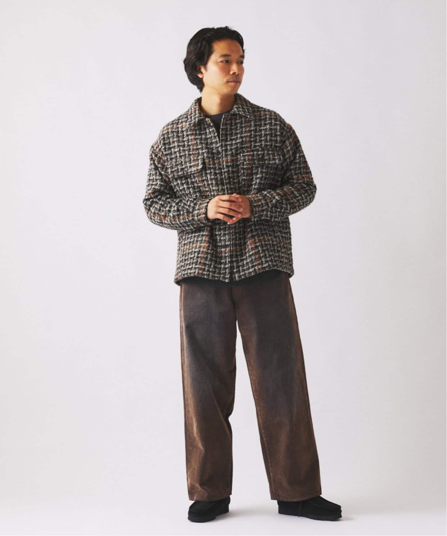[ 新品未使用】JOURNAL STANDARD/ループ ツイードCPOブルゾン ループ ツイードチェック CPO ブルゾン（その他ブルゾン／アウター