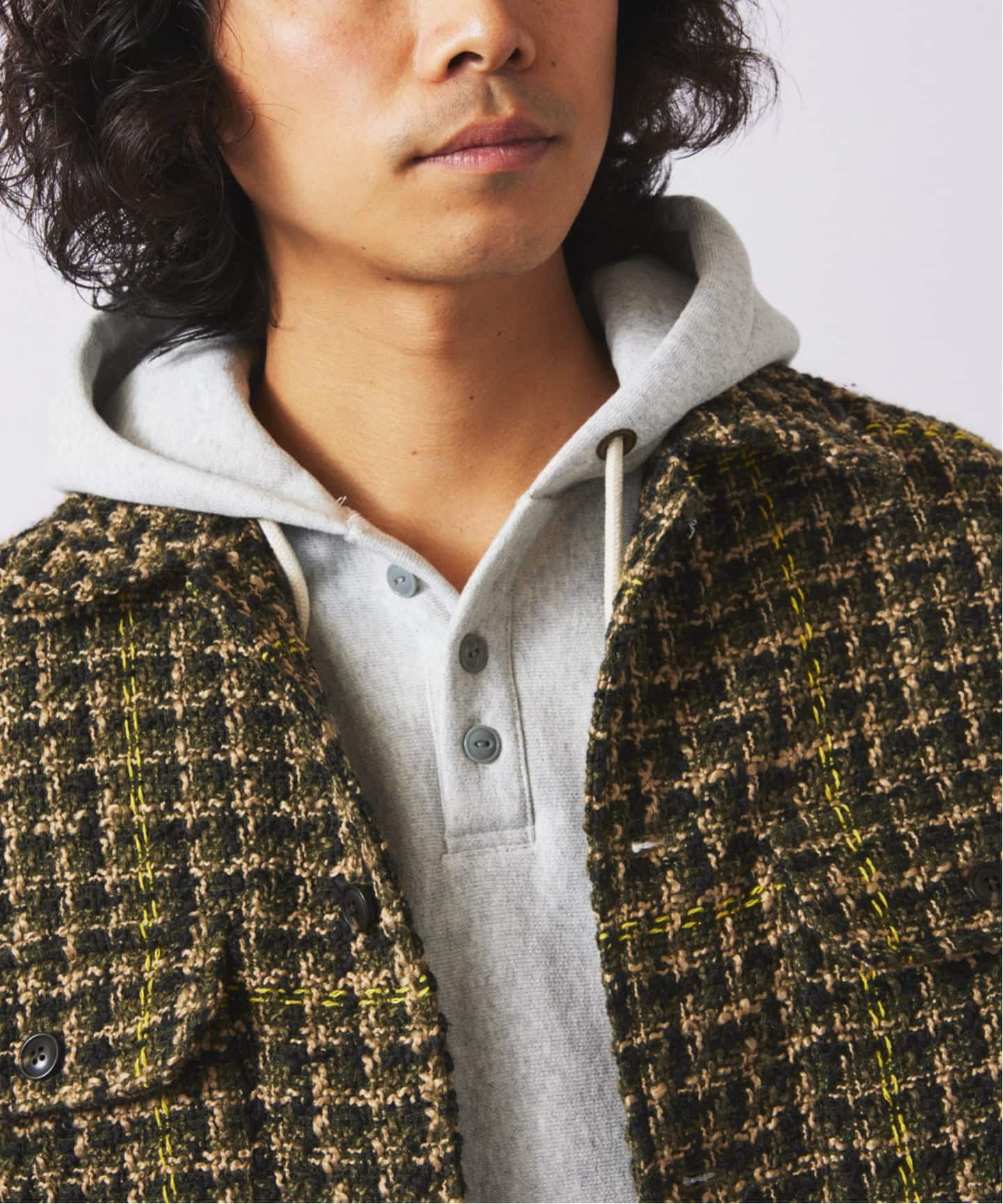 ループ ツイードチェック CPO ブルゾン（その他ブルゾン／アウター