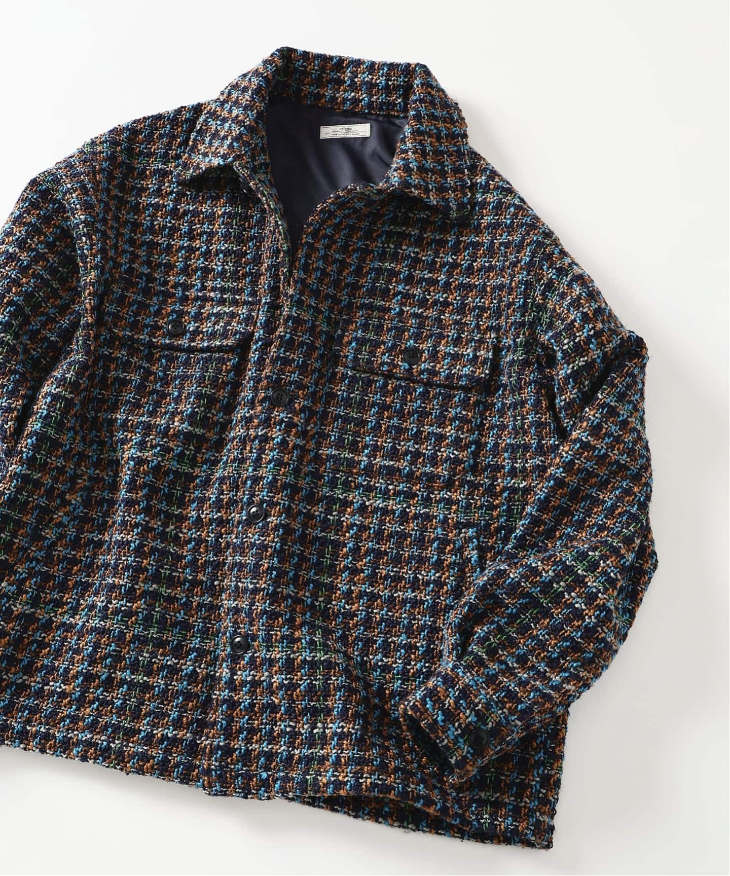 ループ ツイードチェック CPO ブルゾン（その他ブルゾン／アウター