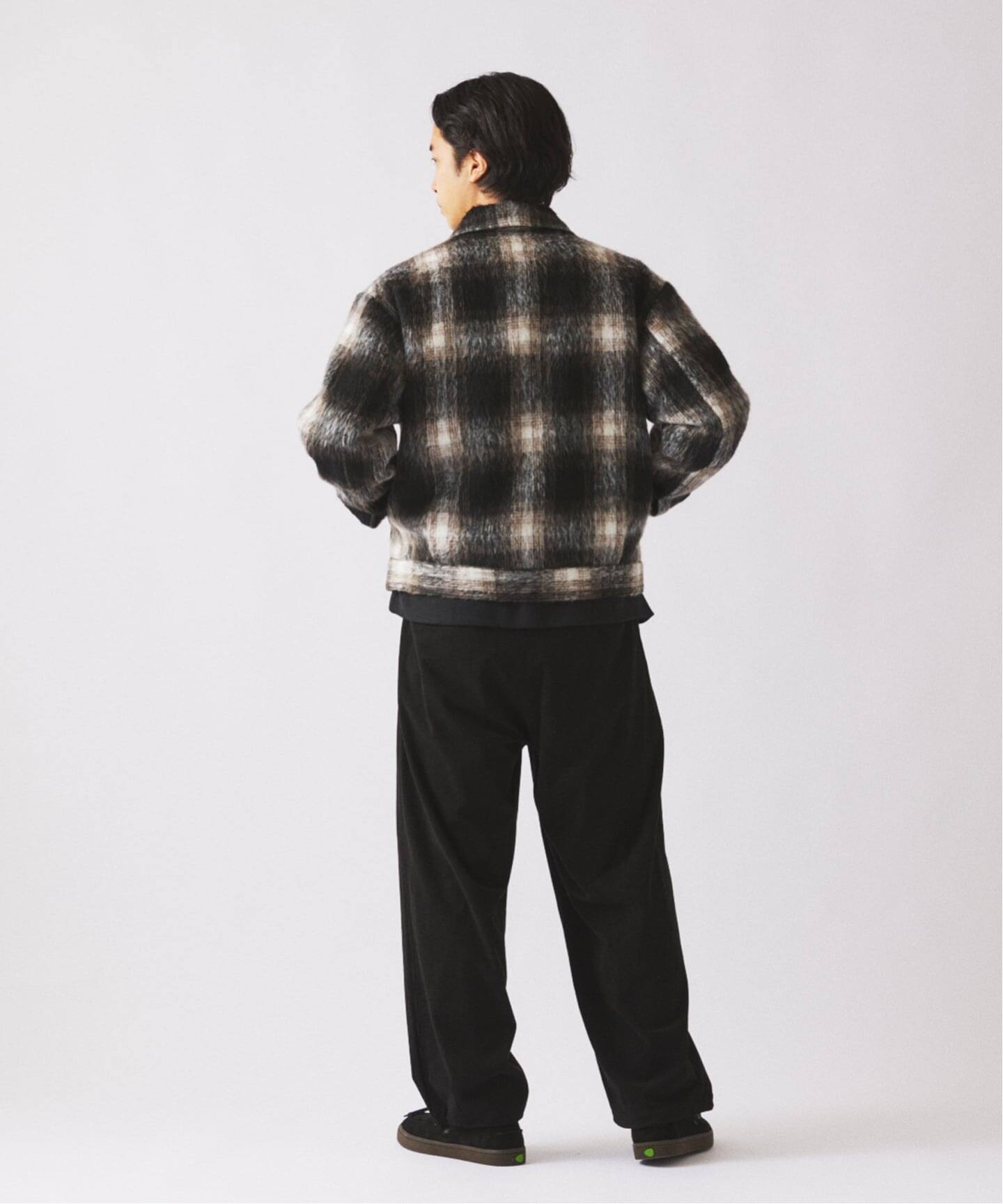 シャギー オンブレ ワークジャケット（その他ブルゾン／アウター