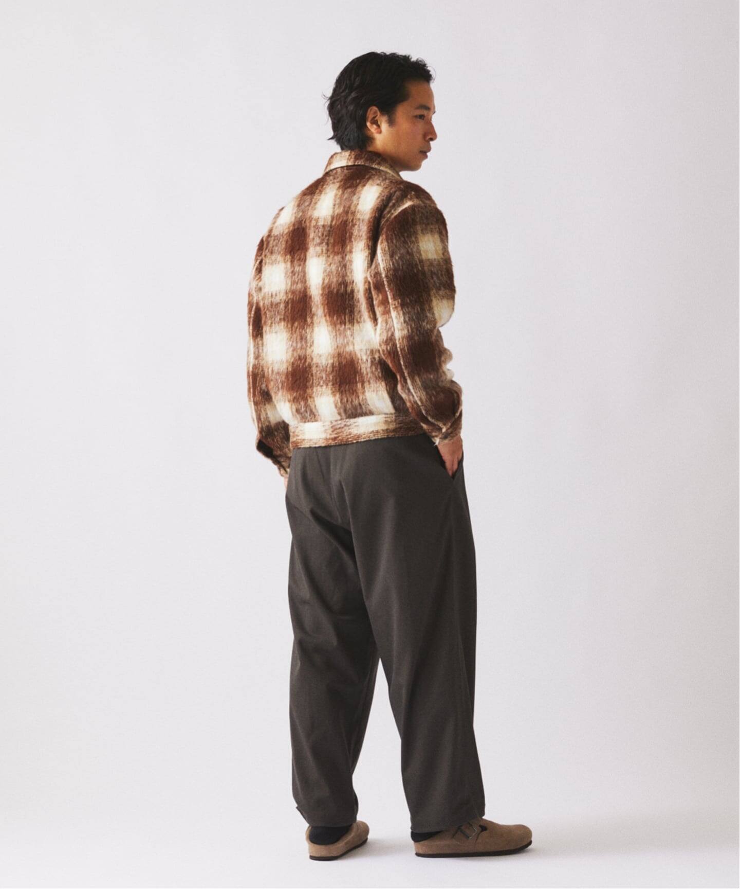 シャギー オンブレ ワークジャケット（その他ブルゾン／アウター