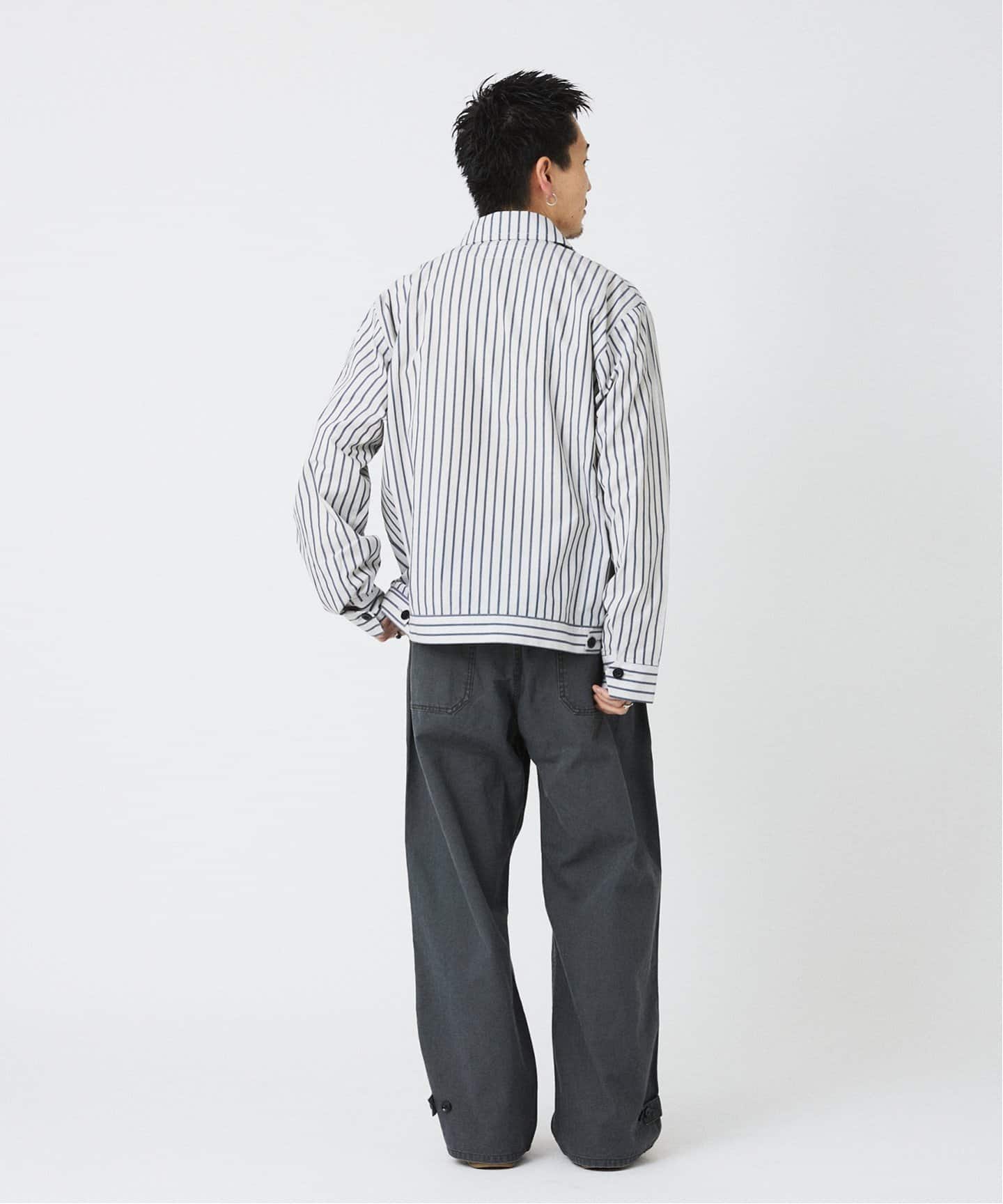 ARTS&SCIENCE プルオーバージップアップシャツ　サイズ3 試着程度 UNITED ARROWS シャツ 「ZOZO限定」ドレープ ハーフジップ プル