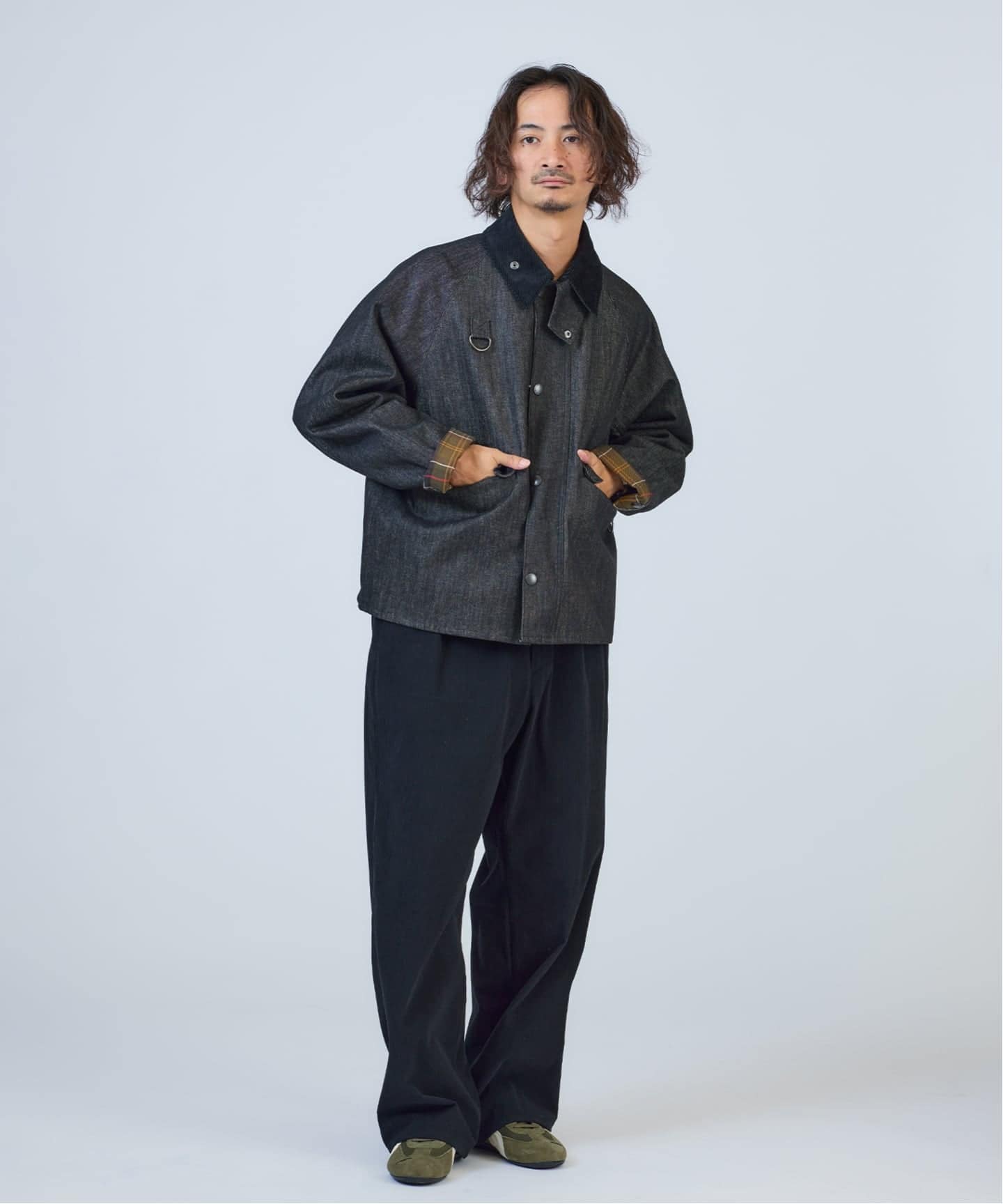 美品BARBOUR デニムジャケットJournal Standard別注 38 予約》BARBOUR / バブアー 別注 デニム スぺイジャケット