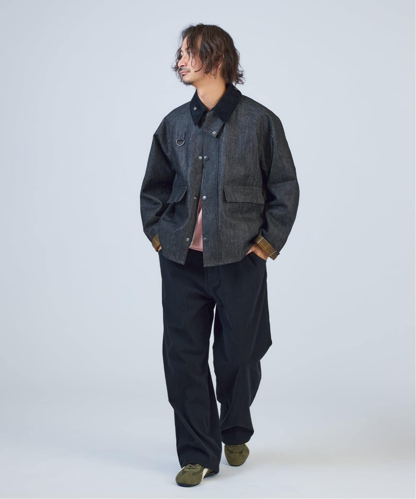 予約》BARBOUR / バブアー 別注 デニム スぺイジャケット