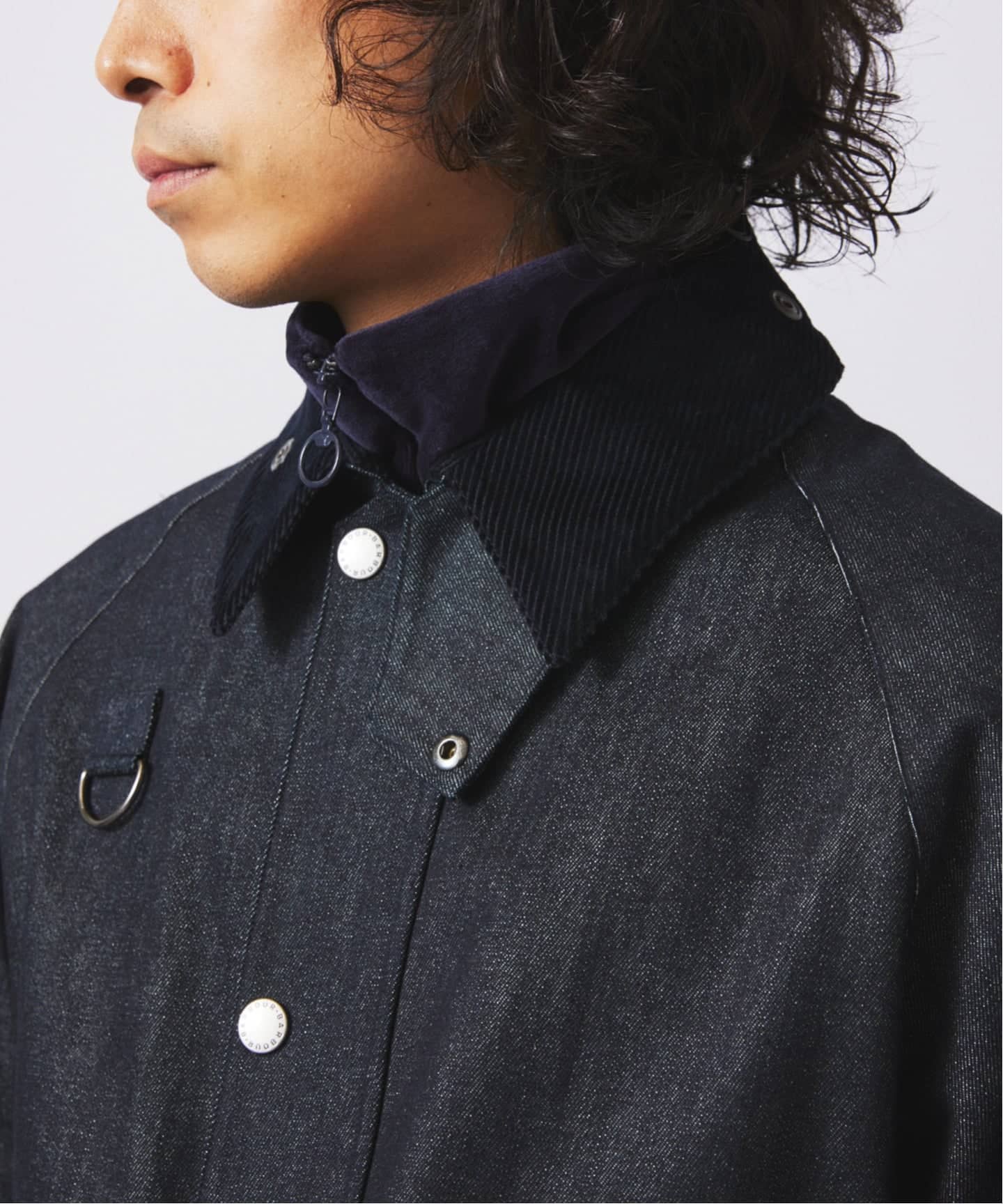 予約》BARBOUR / バブアー 別注 デニム スぺイジャケット