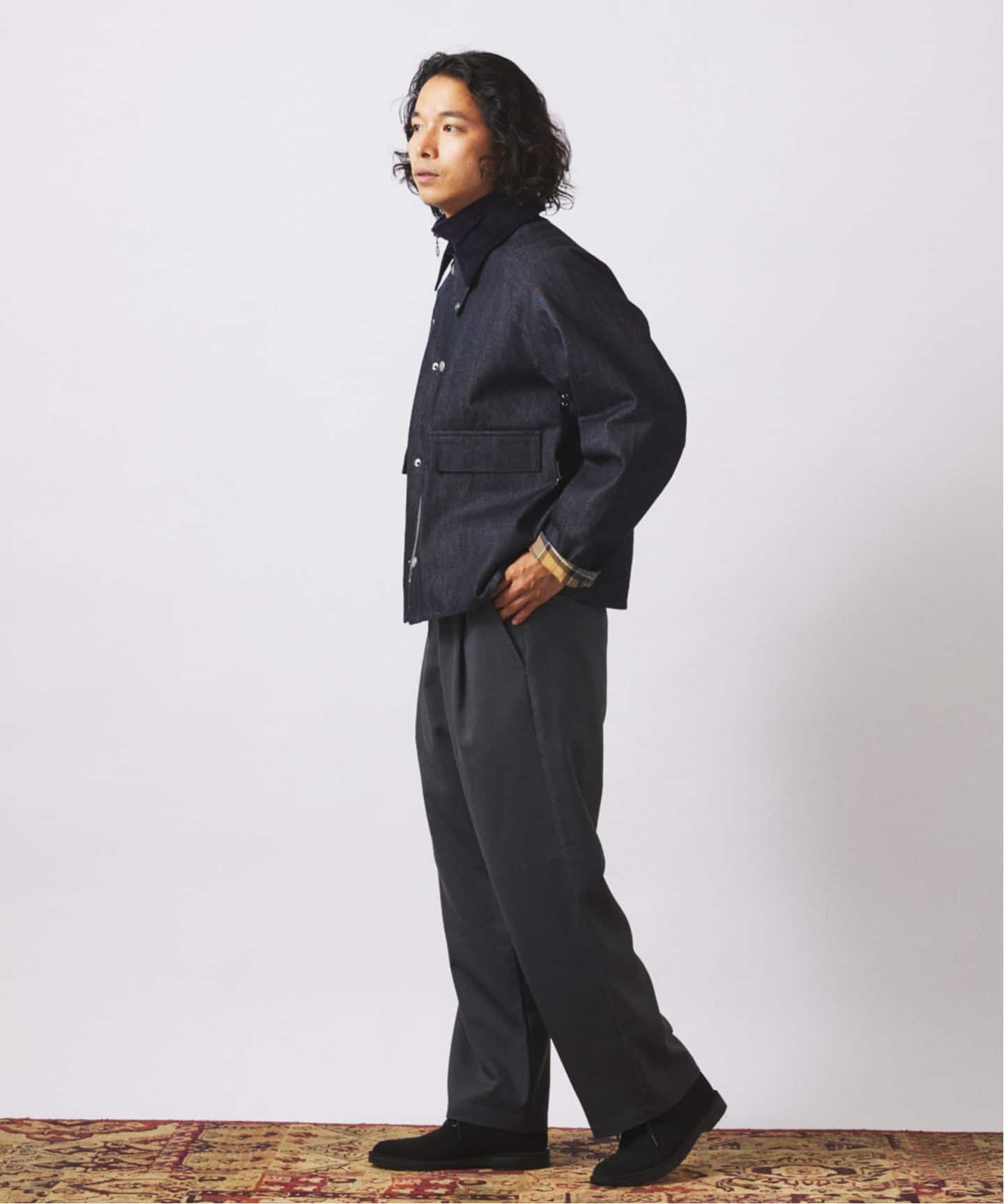 予約》BARBOUR / バブアー 別注 デニム スぺイジャケット