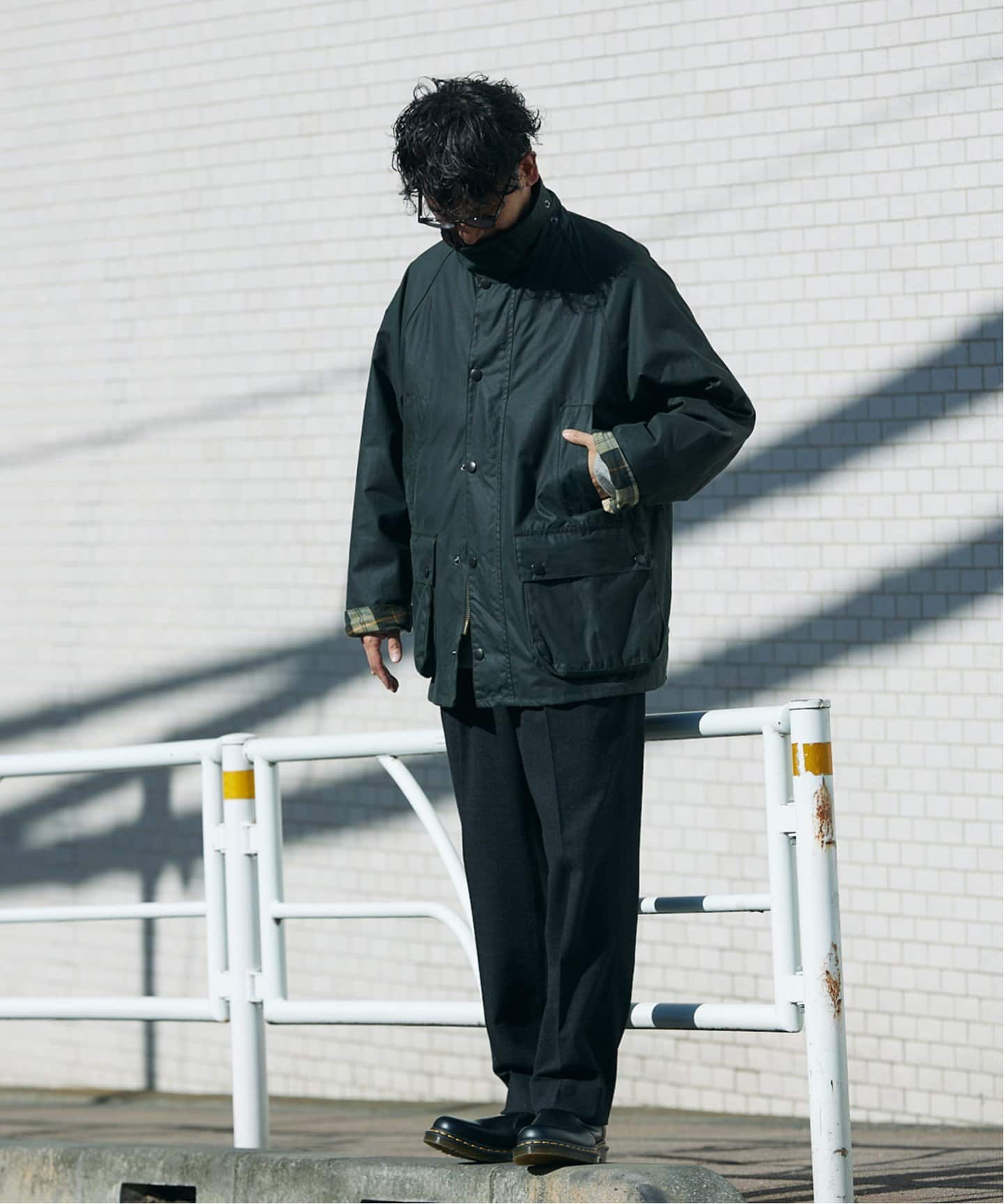 Barbour/別注 OVERSIZE BEDALE 40 MENS Barbour/別注 OVERSIZE BEDALE 40 MENS 別注》【Barbour for