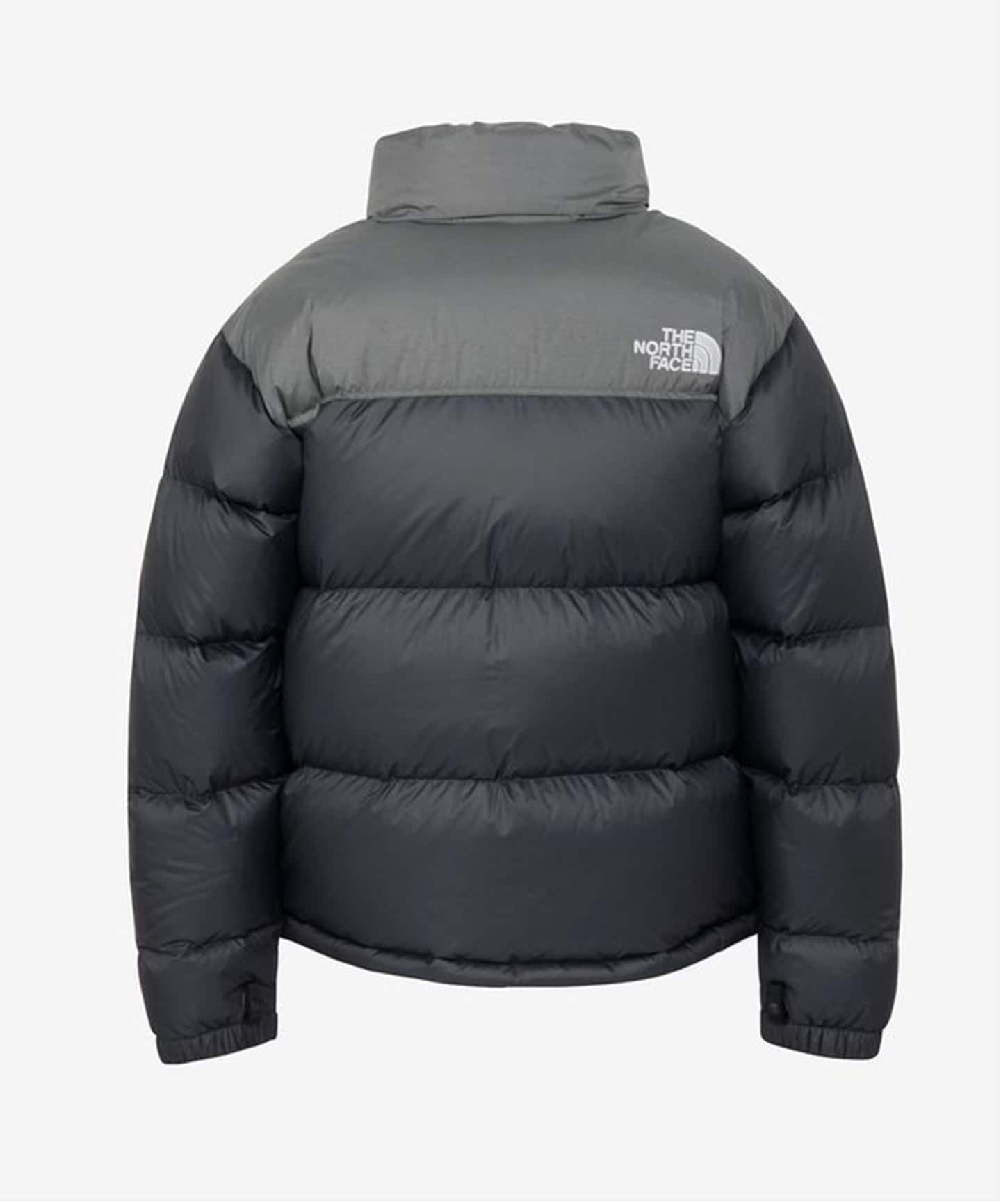 THE NORTH FACE◇NUPTSE JACKET_ヌプシジャケット/L/ナイロン/GRY