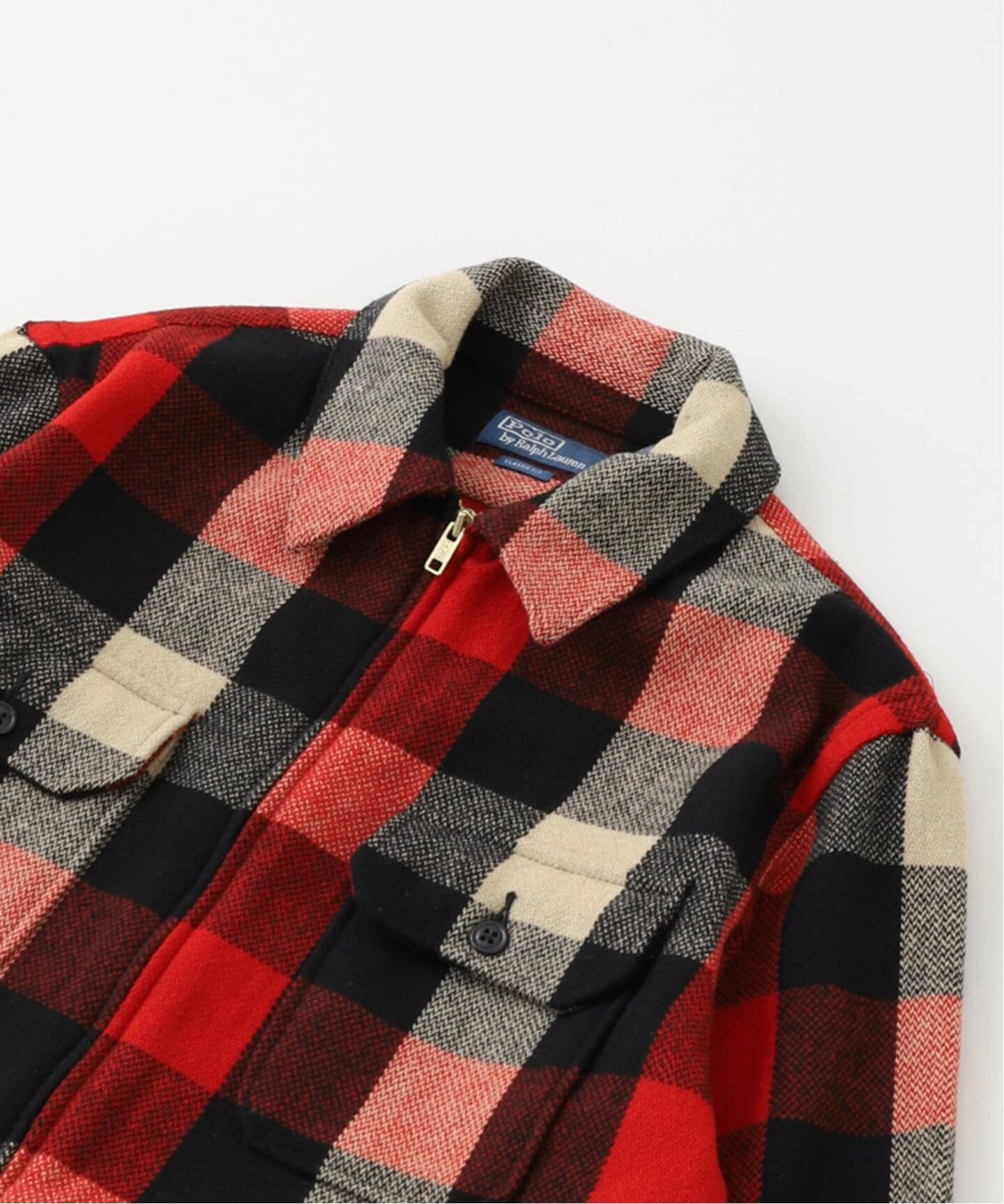 POLO RALPH LAUREN / ポロ ラルフローレン チェック ウールブレンド