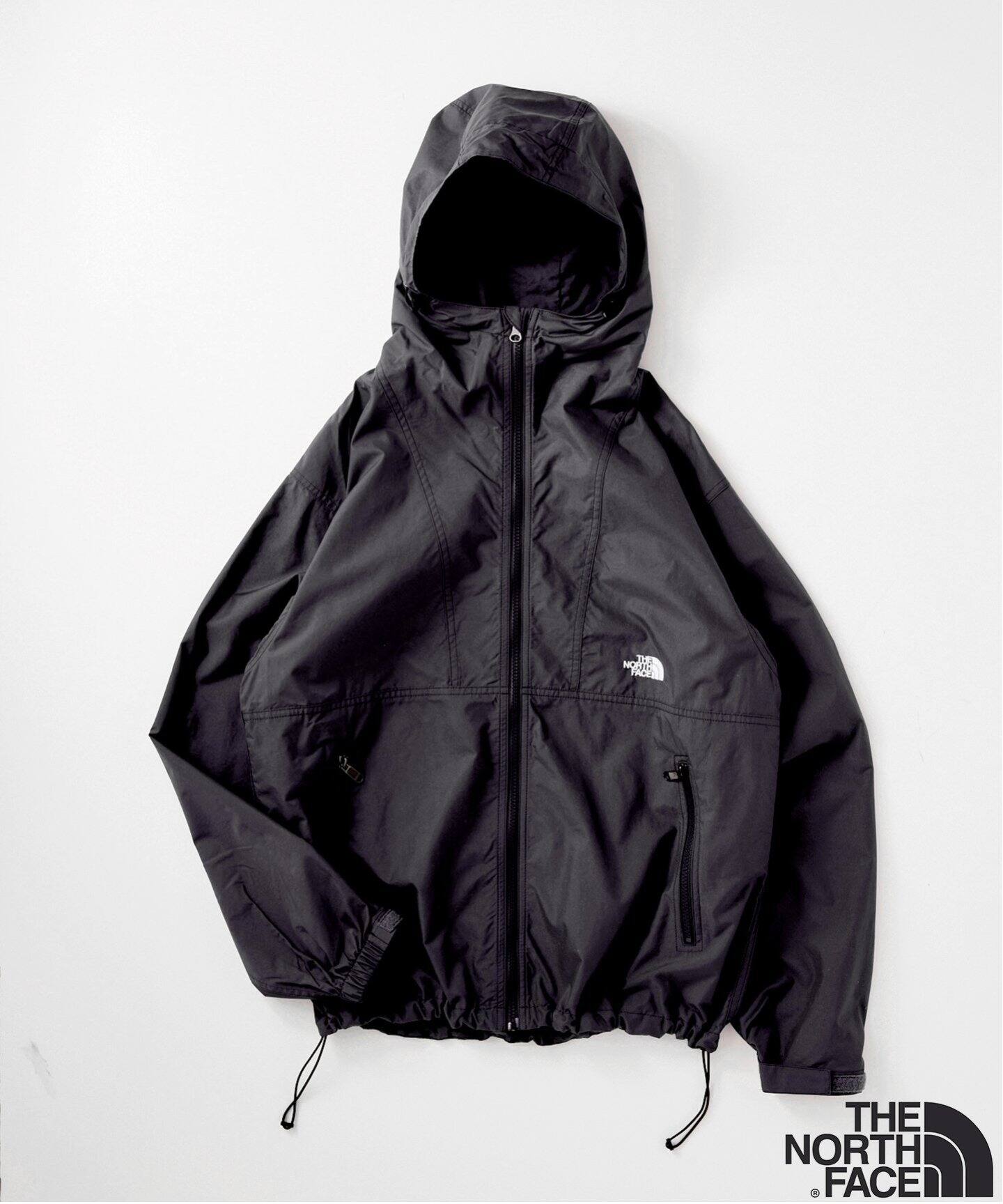 高機能 新品 ノースフェイス ナイロンジャケット M 黒 ブラック さしこん 