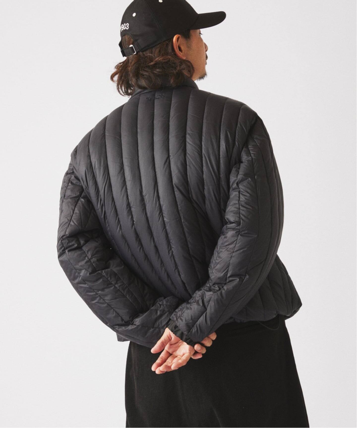 TAION タイオン 別注 リバーシブル ショートモッズ ダウンブルゾン Ｌ TAION / タイオン 別注 リバーシブル ショートモッズ ダウンブルゾン