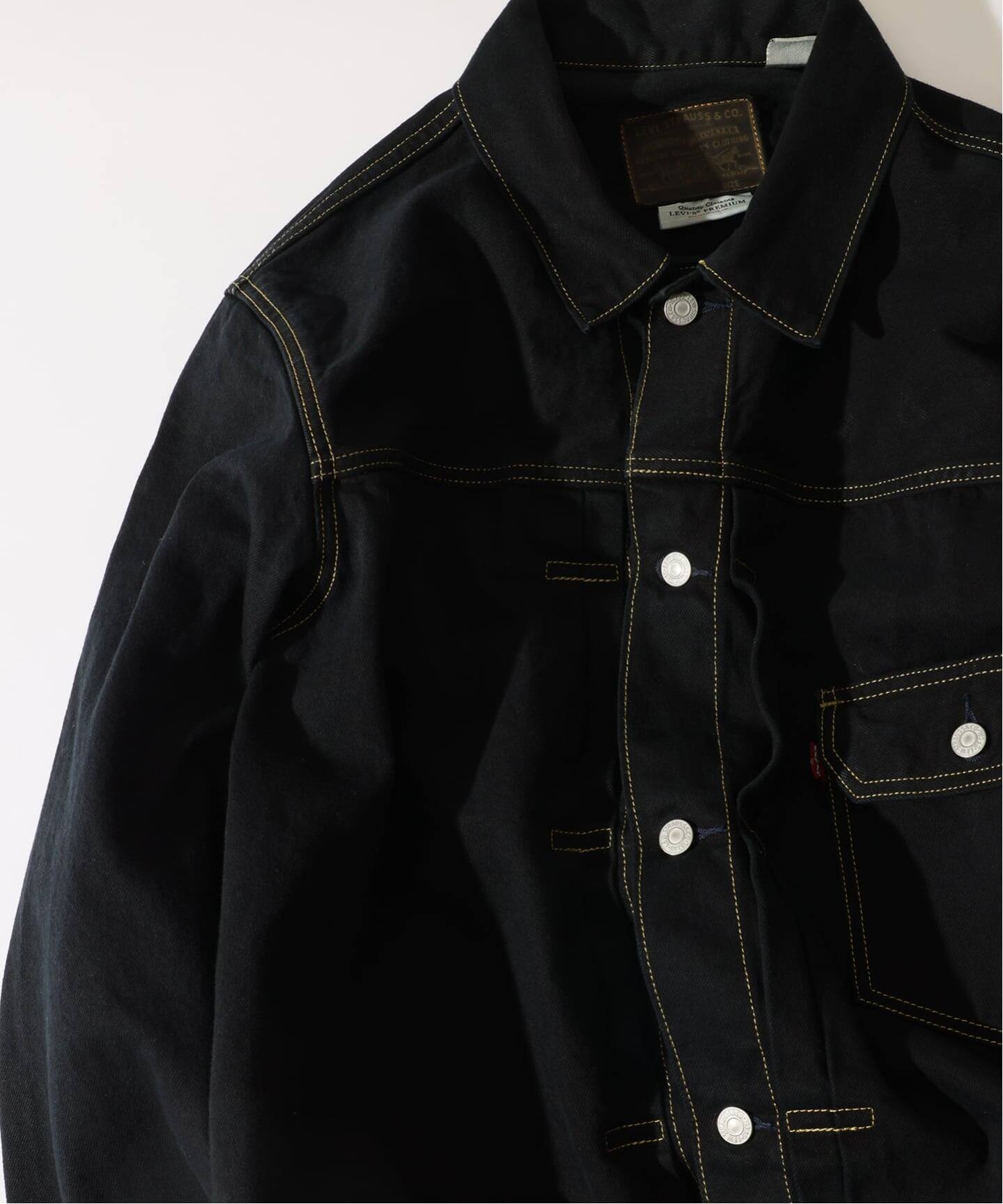 LEVI'S(R) / リーバイス(R) タイプ1 トラッカージャケット ブラック後