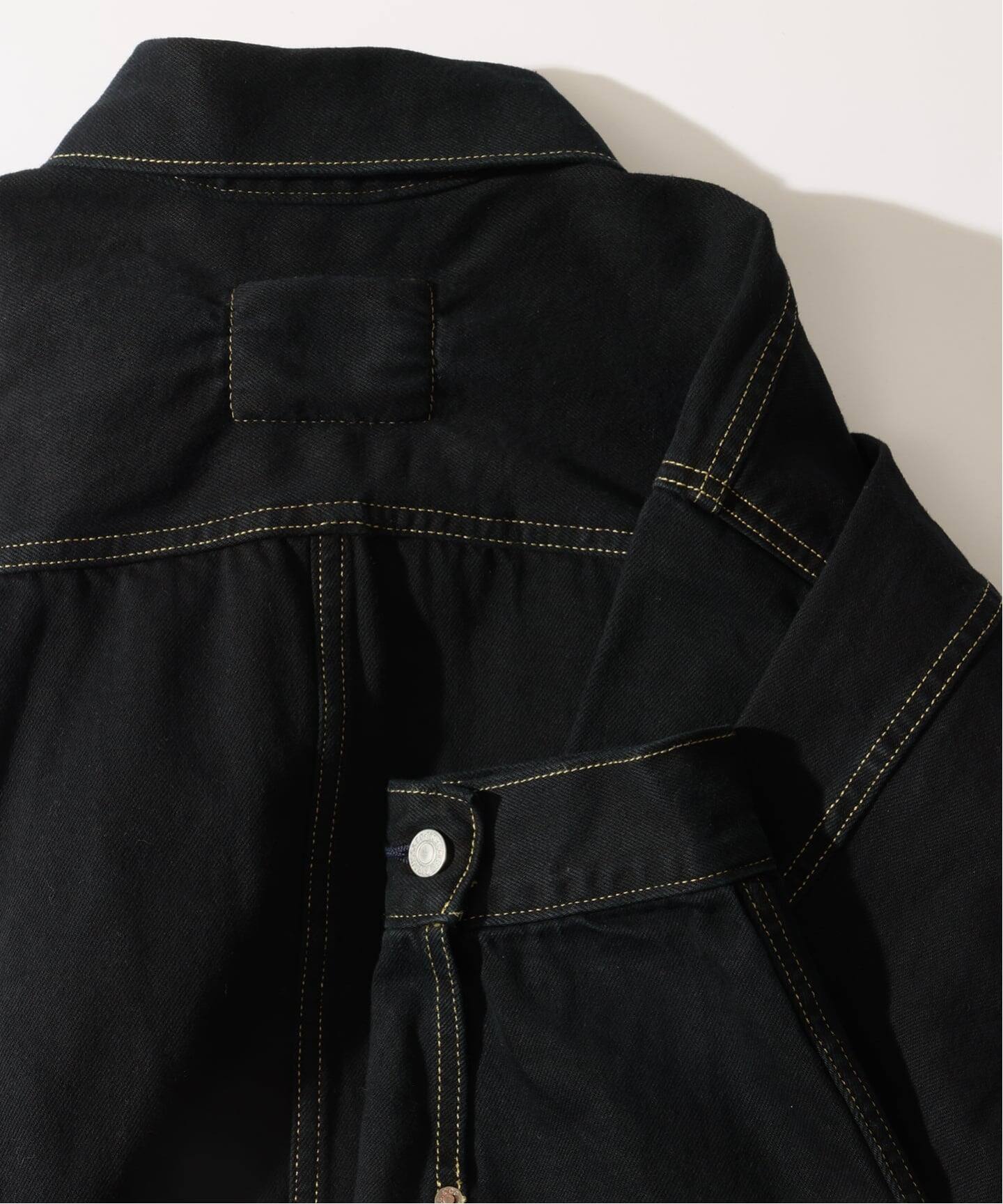 Levi's TYPE1　トラッカージャケット デニムジャケット　後染めブラック ジャーナルスタンダード JOURNAL STANDARD 《予約》LEVI'S(R