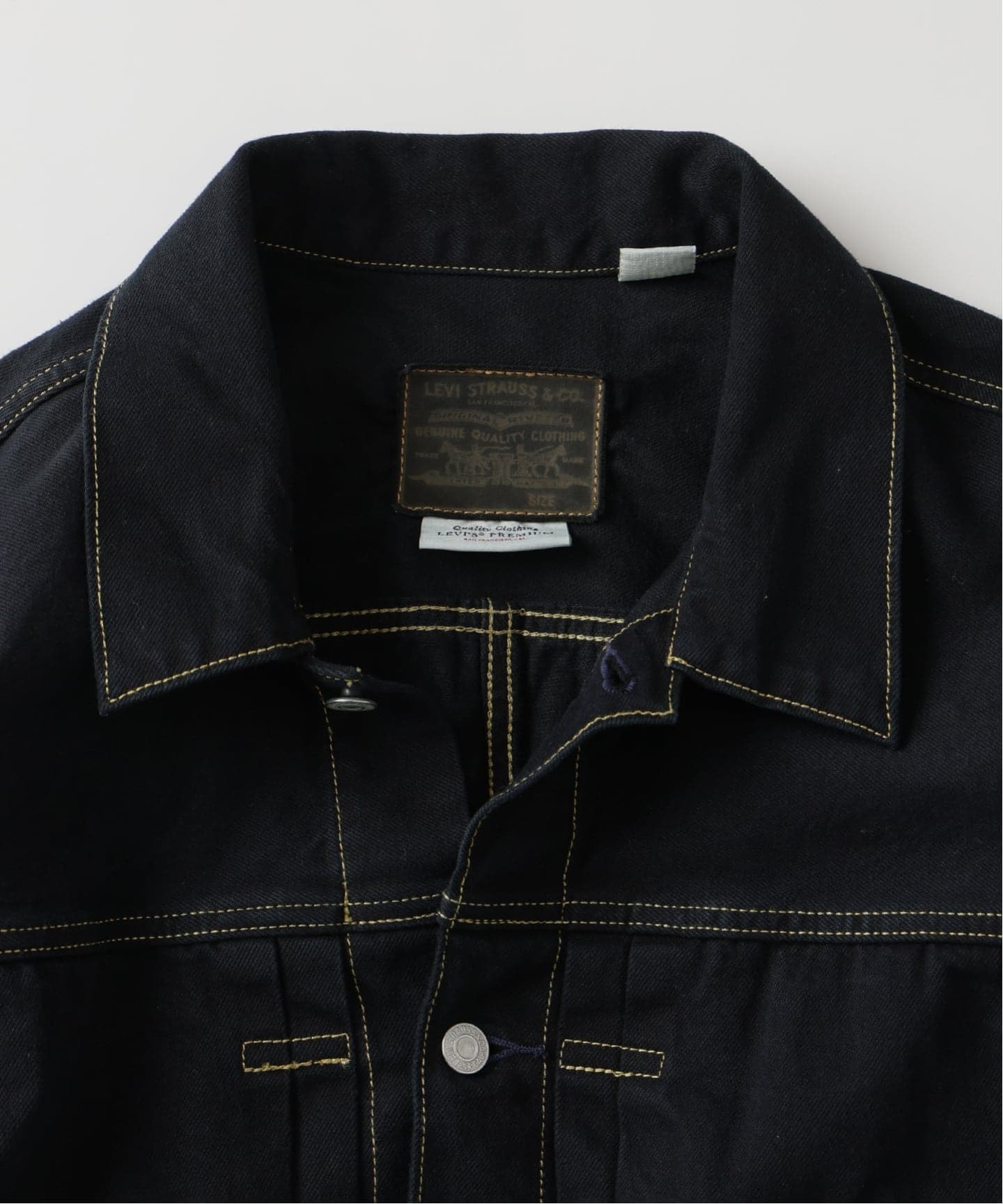 LEVI'S(R) / リーバイス(R) タイプ1 トラッカージャケット ブラック後