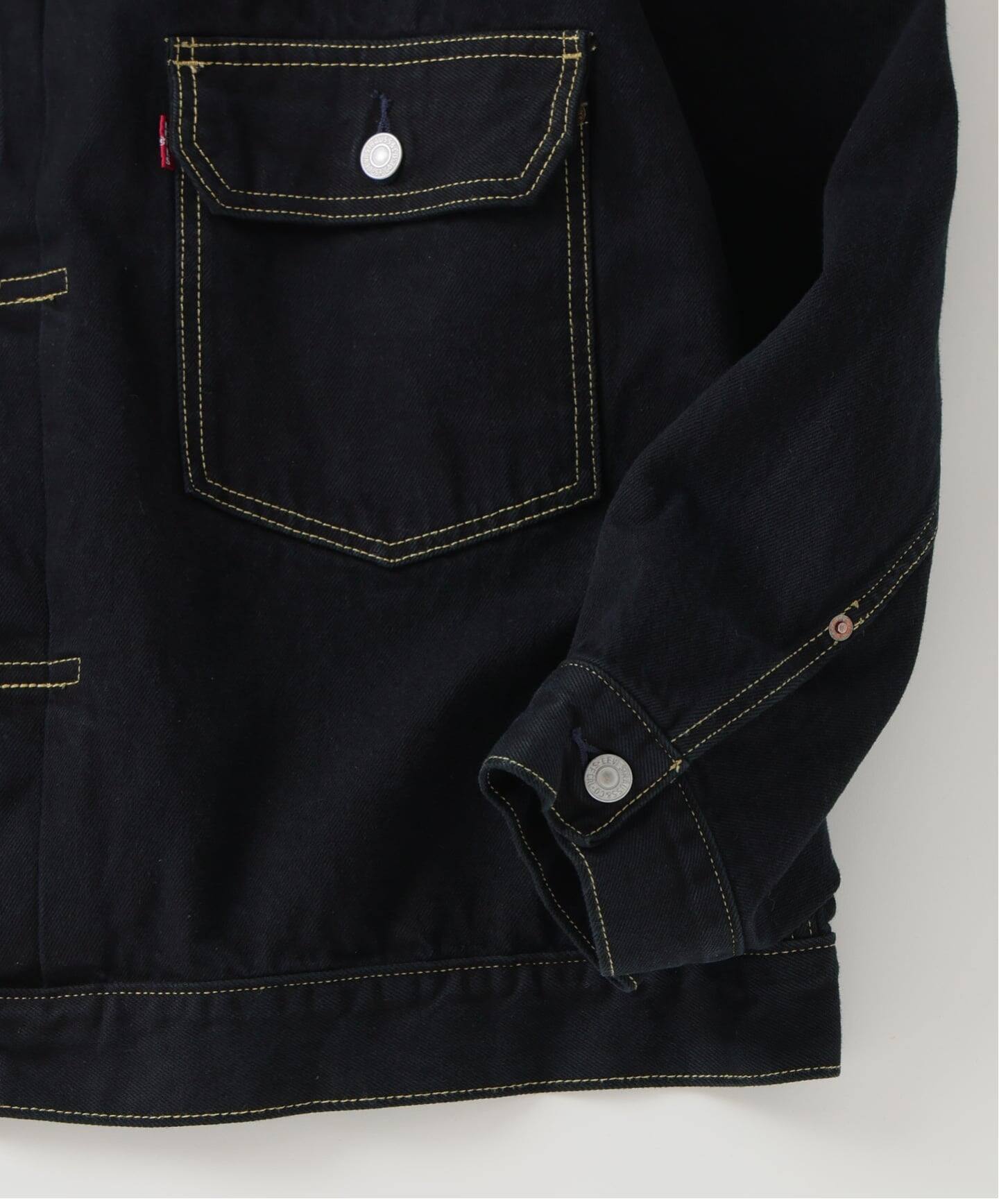 LEVI'S(R) / リーバイス(R) タイプ1 トラッカージャケット ブラック後