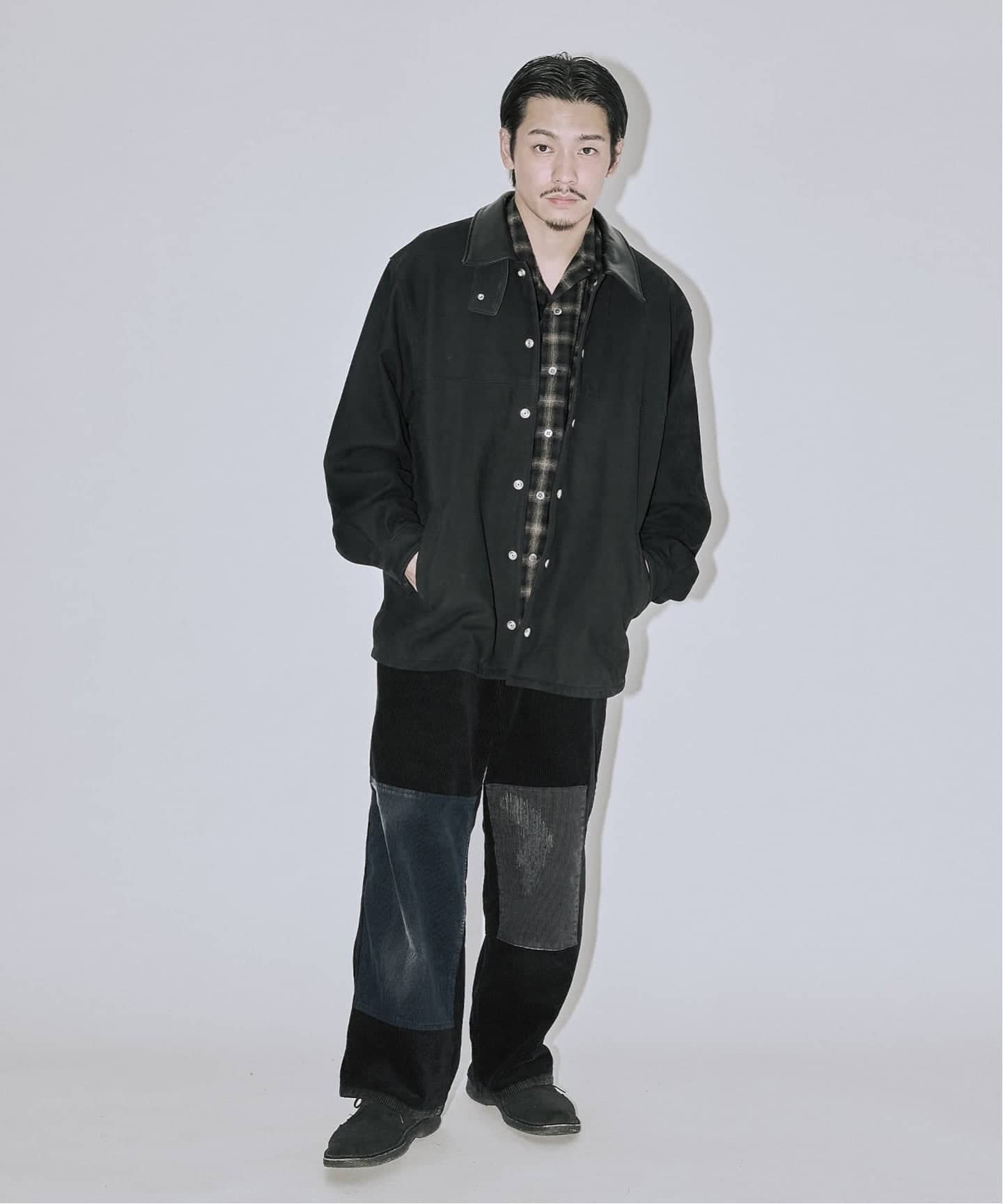 JOURNAL STANDARD ゴートレザー ジャケット L チャイロ 予約》J.S.Homestead / ゴート レザー カー コーチ ジャケット