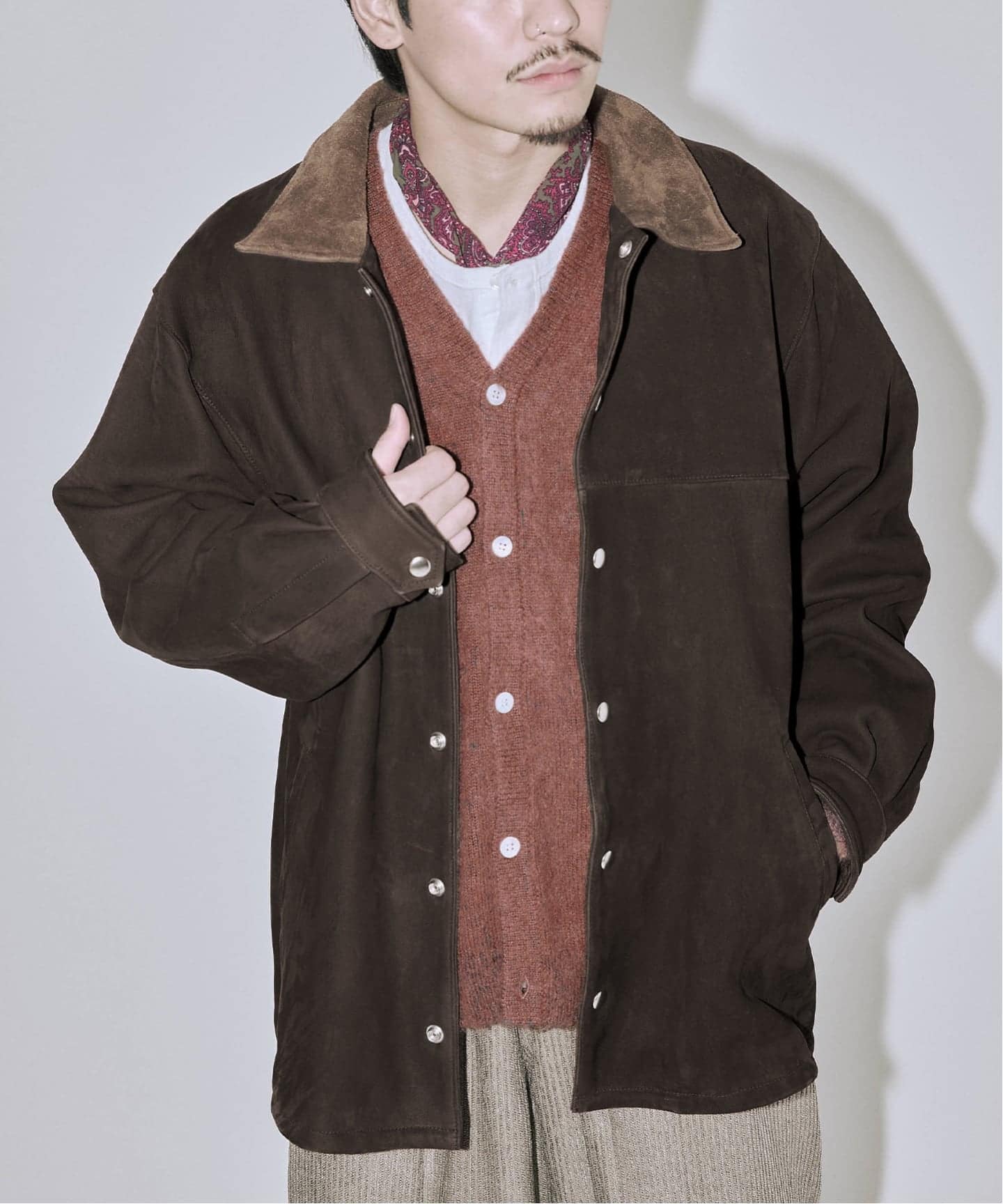 J.S.Homestead / ゴート レザー カー コーチ ジャケット（レザー