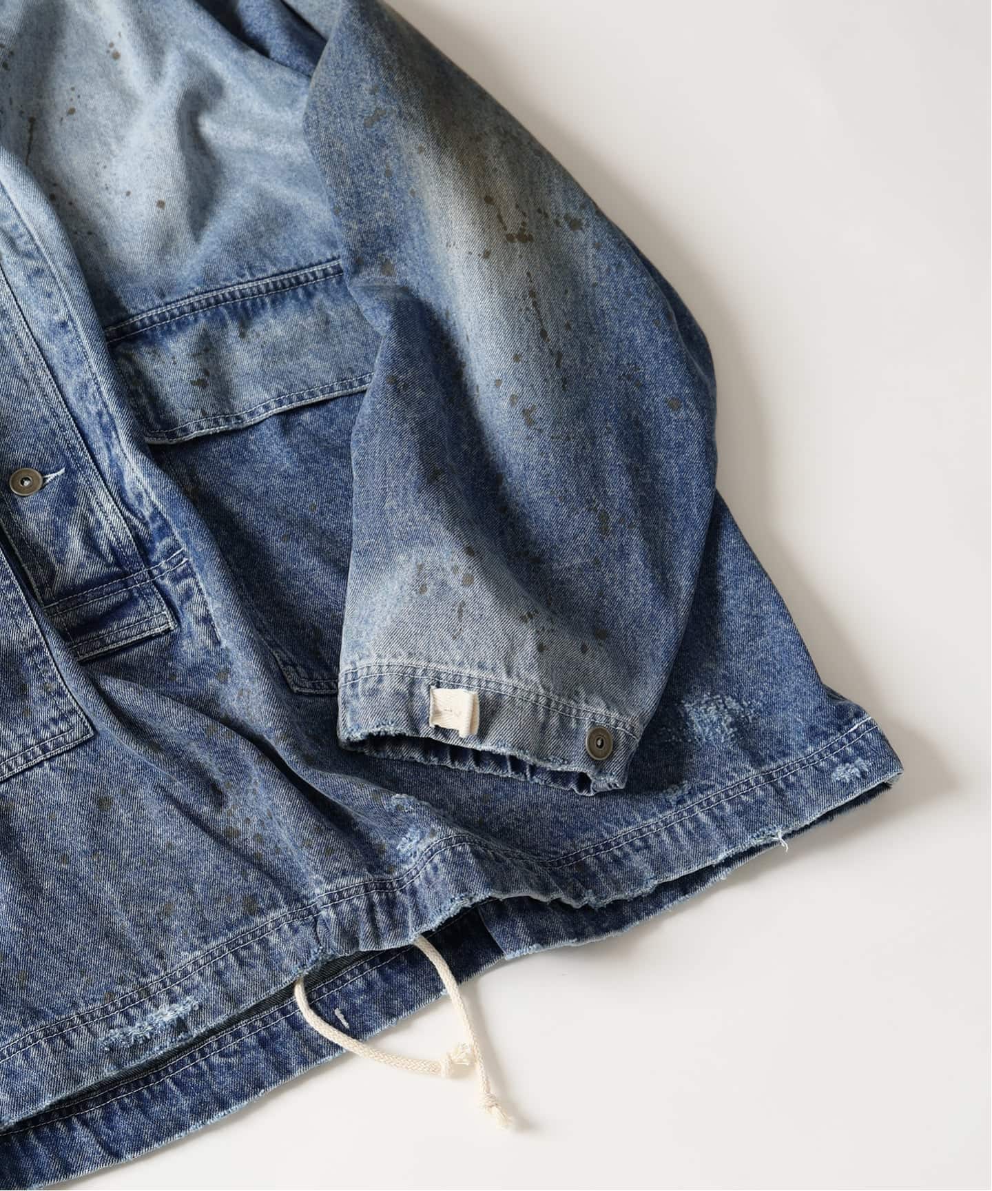 j.s.stead ガンナーズ デニムオーバースモック ガナーズ デニム オーバー スモック（その他ブルゾン／アウター