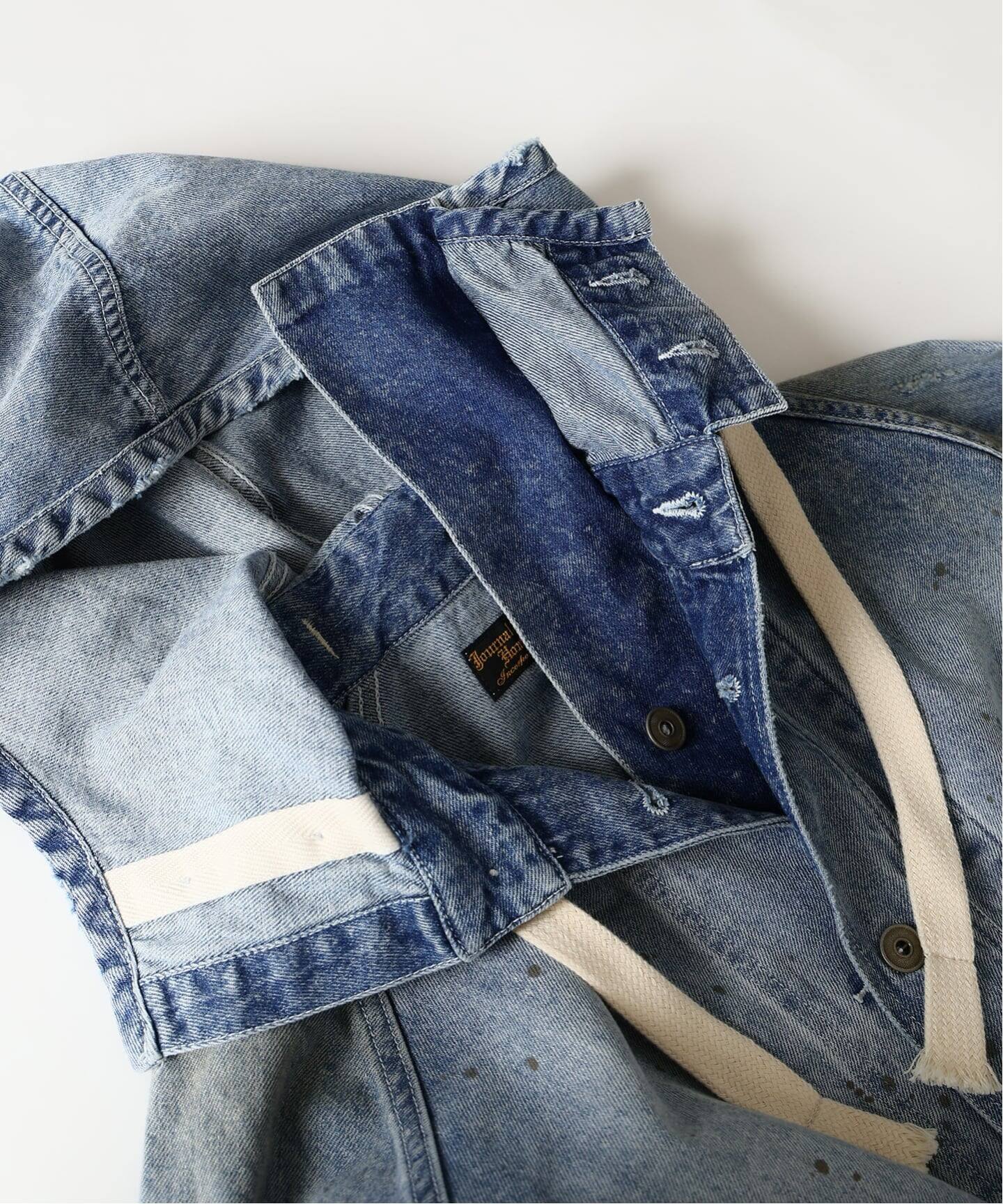 j.s.stead ガンナーズ デニムオーバースモック ガナーズ デニム オーバー スモック（その他ブルゾン／アウター