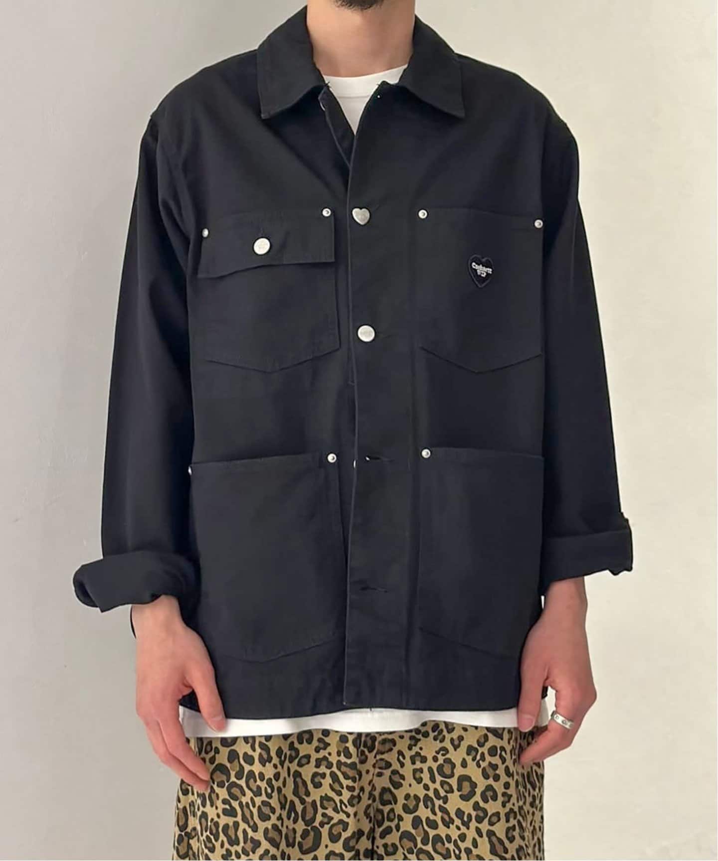 ジャケット・アウター Carhartt wip drewe chore coat black カーハート(Carhartt WIP) アウトドア ジャケット DREWE CHORE