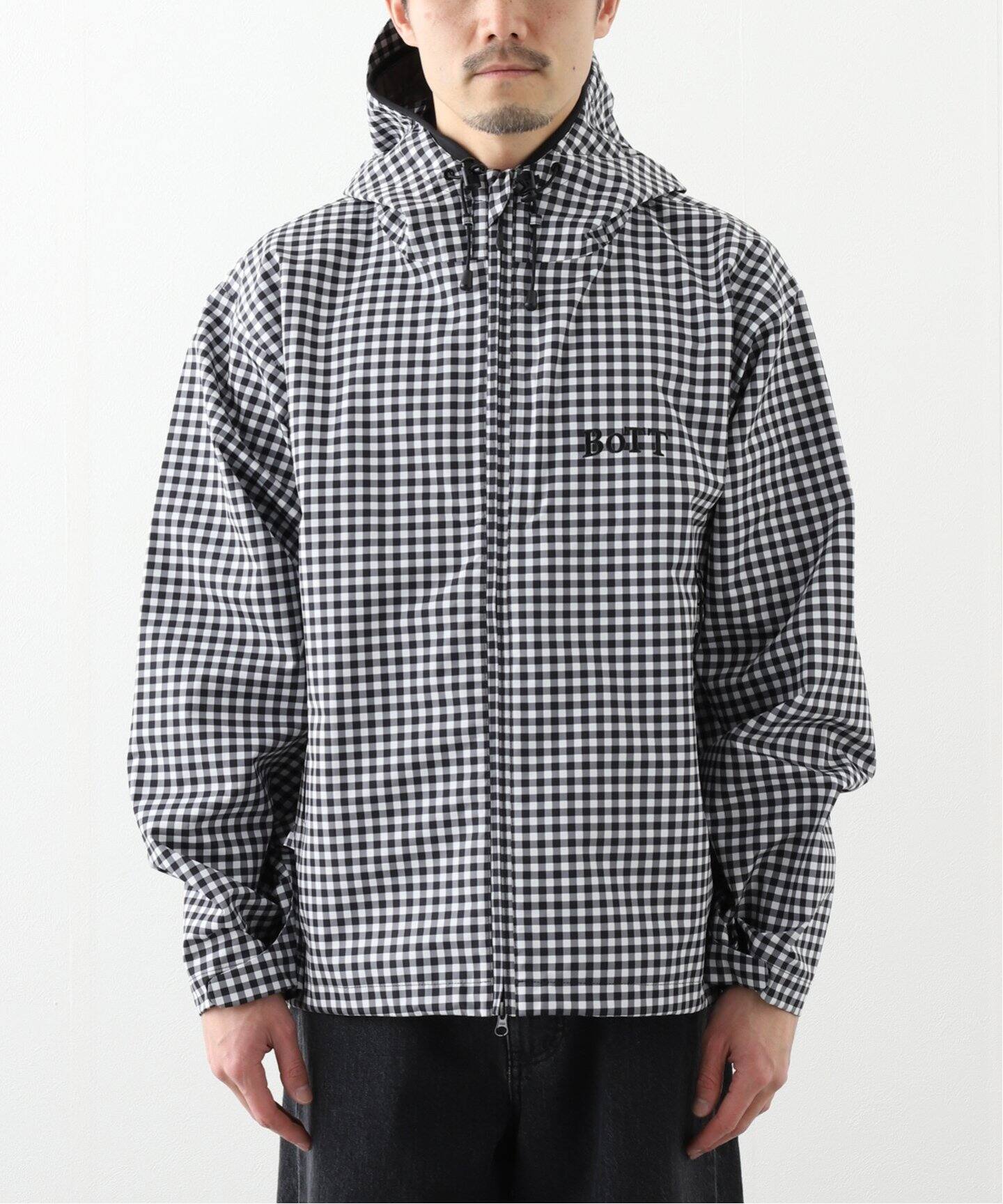 BoTT / ボット】 Gingham Shell Jacket GINGHAM SHELL JACKET  