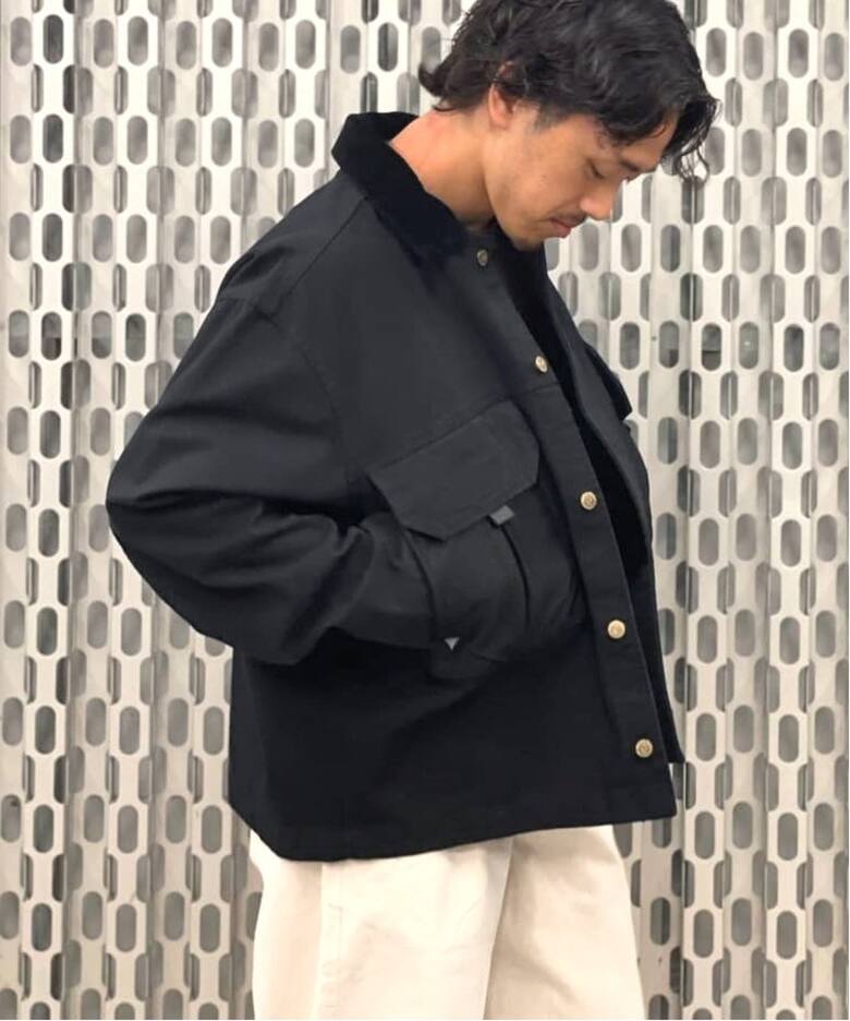 BRAIN DEAD / ブレインデッド CROPPED CHORE JACKET（その他ブルゾン 
