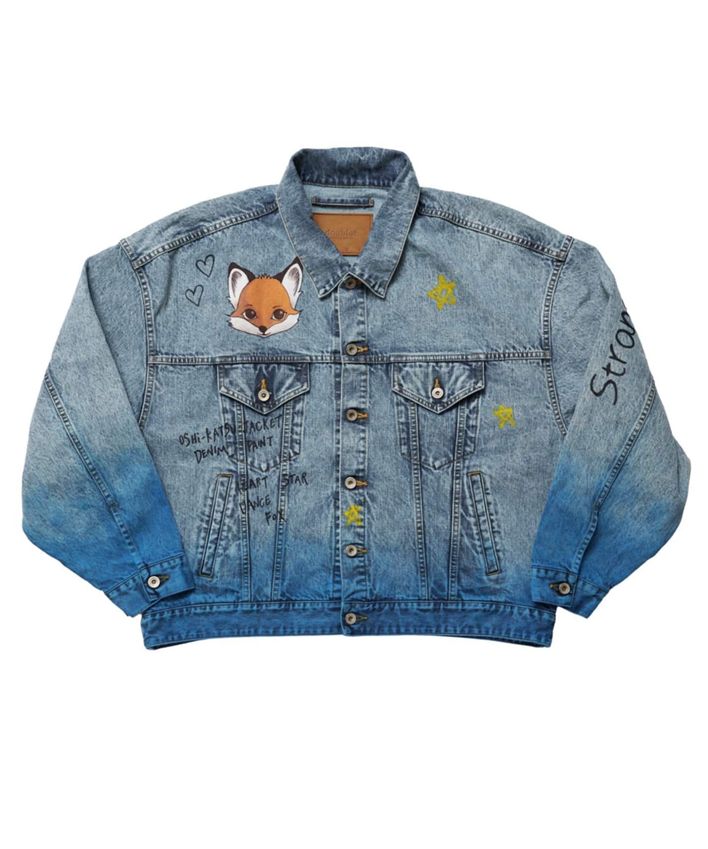 doublet / ダブレット】ANIME HAND-PAINTING DENIM JACKET
