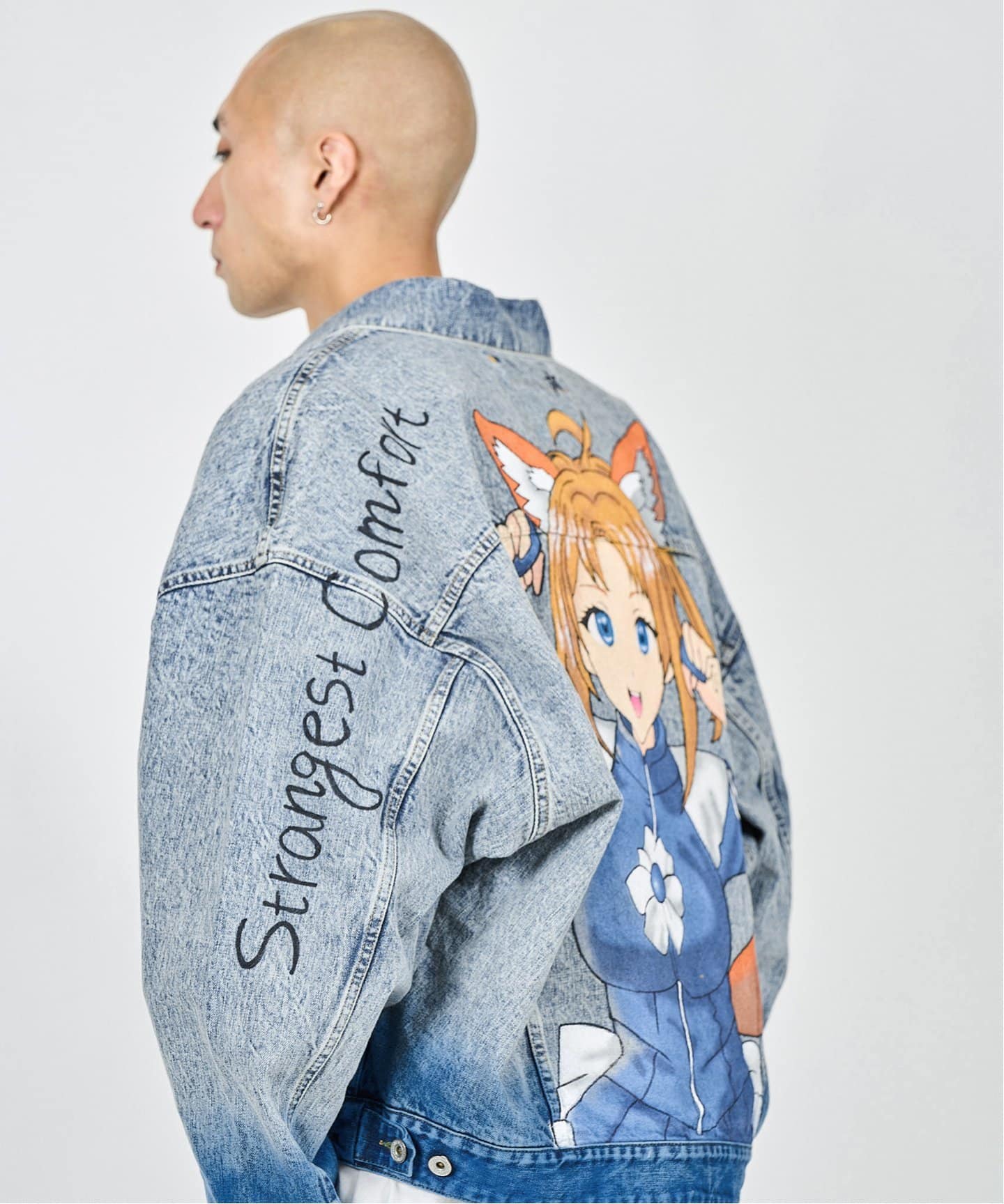doublet / ダブレット】ANIME HAND-PAINTING DENIM JACKET