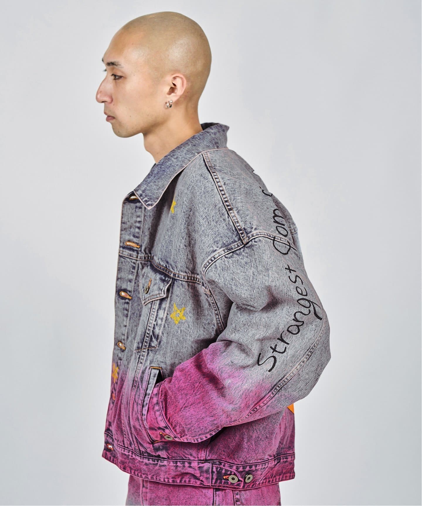 doublet / ダブレット】ANIME HAND-PAINTING DENIM JACKET（デニム