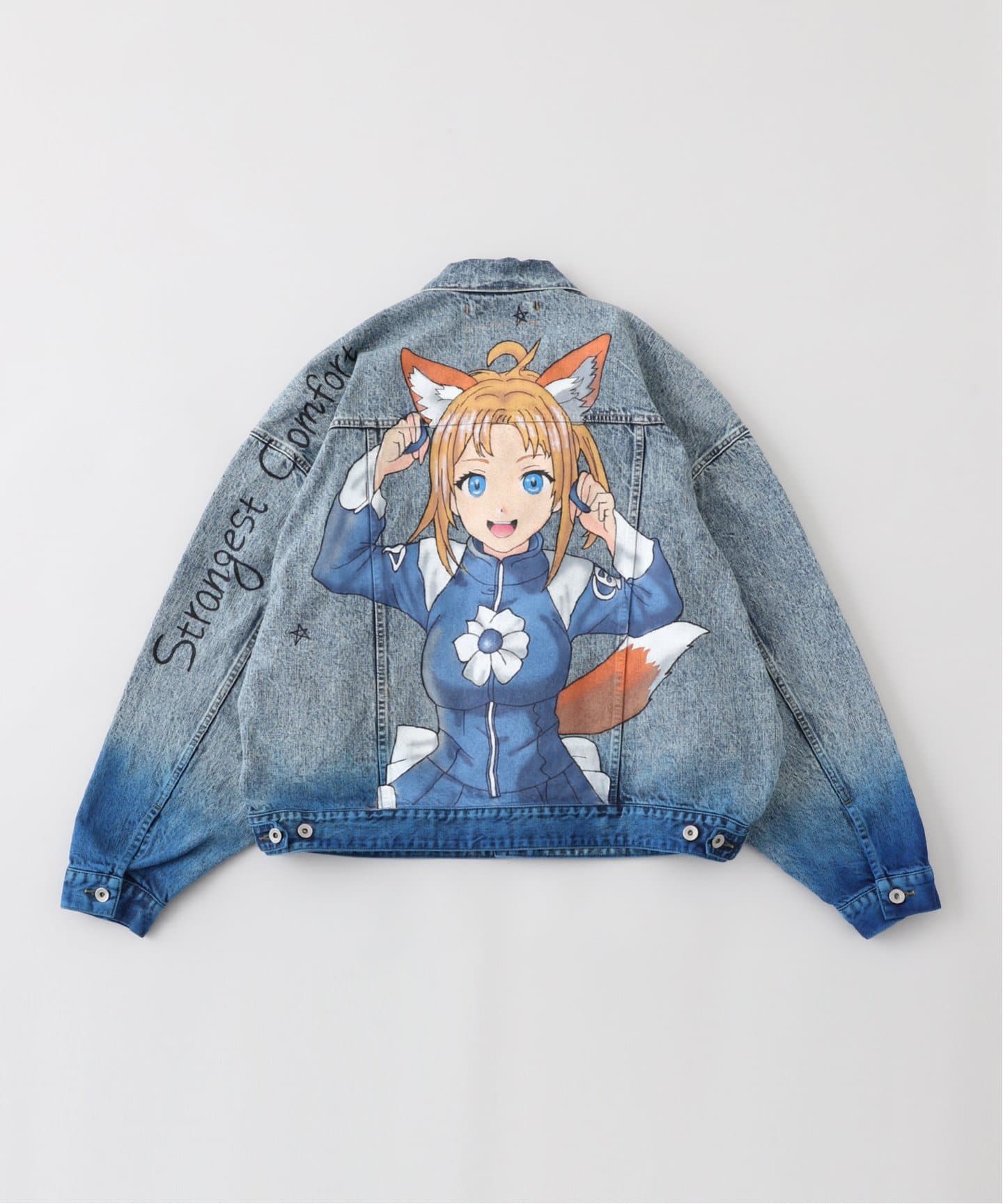 doublet/ダブレット/ANIME DENIM JACKET doublet / ダブレット】ANIME HAND-PAINTING DENIM JACKET