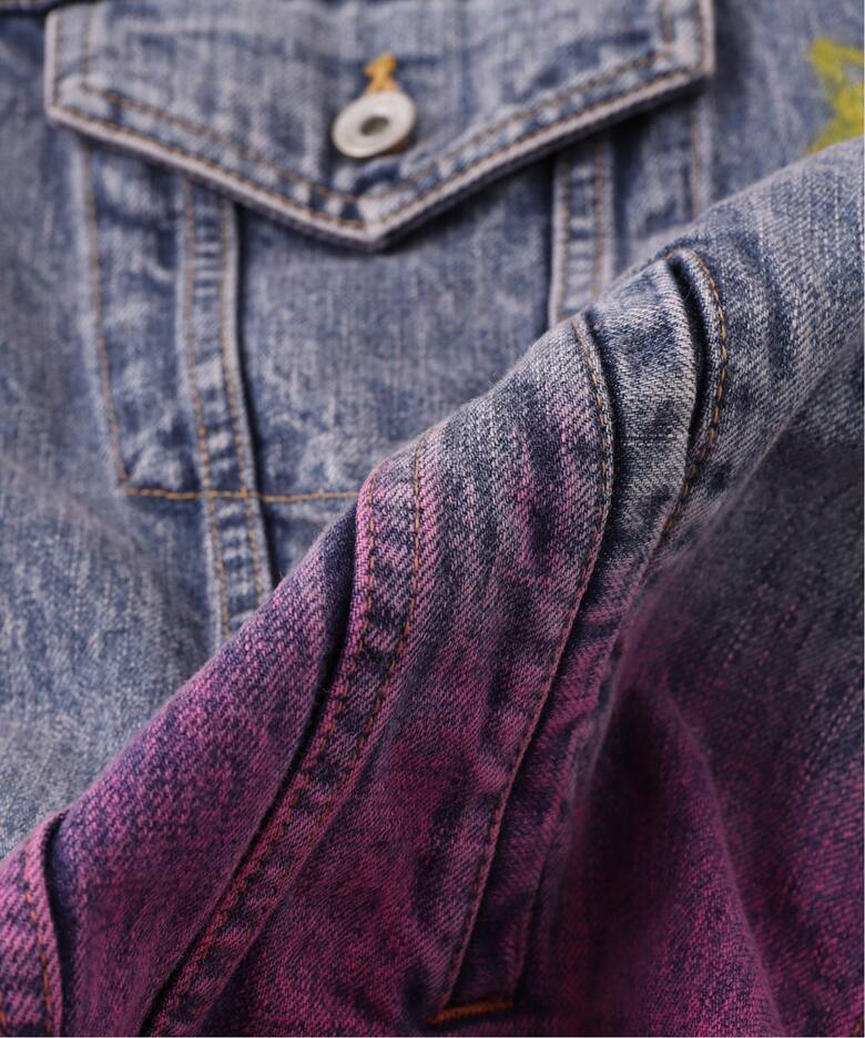 doublet / ダブレット】ANIME HAND-PAINTING DENIM JACKET（デニム