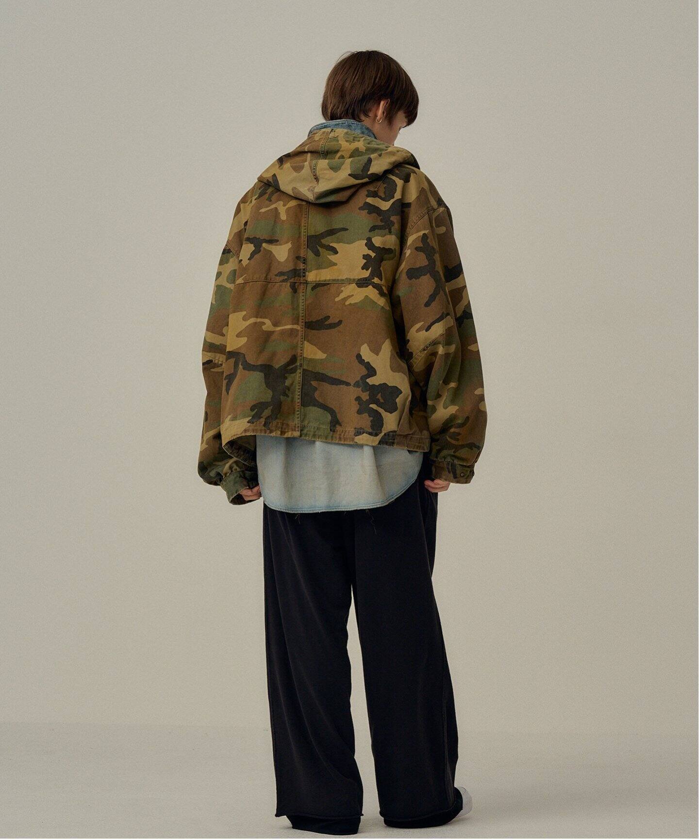 ANCELLM/アンセルム/CAMO HOODIE JACKET サイズ2 ANCELLM / アンセルム CAMO ZIPUP HOODIE（その他ブルゾン