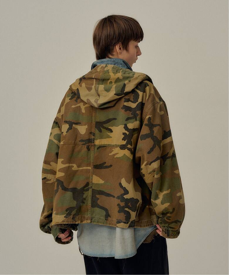 ANCELLM / アンセルム CAMO ZIPUP HOODIE（その他ブルゾン／アウター 