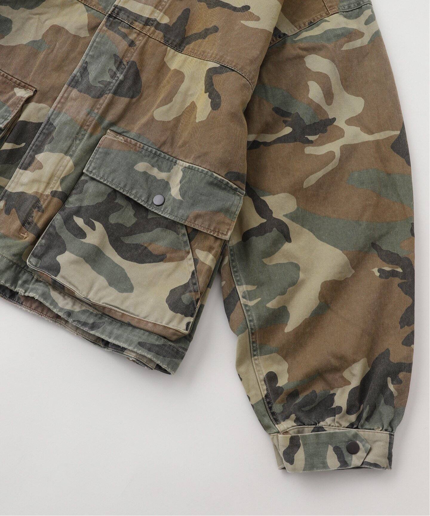 ANCELLM/アンセルム/CAMO HOODIE JACKET サイズ2 ANCELLM / アンセルム CAMO ZIPUP HOODIE（その他ブルゾン