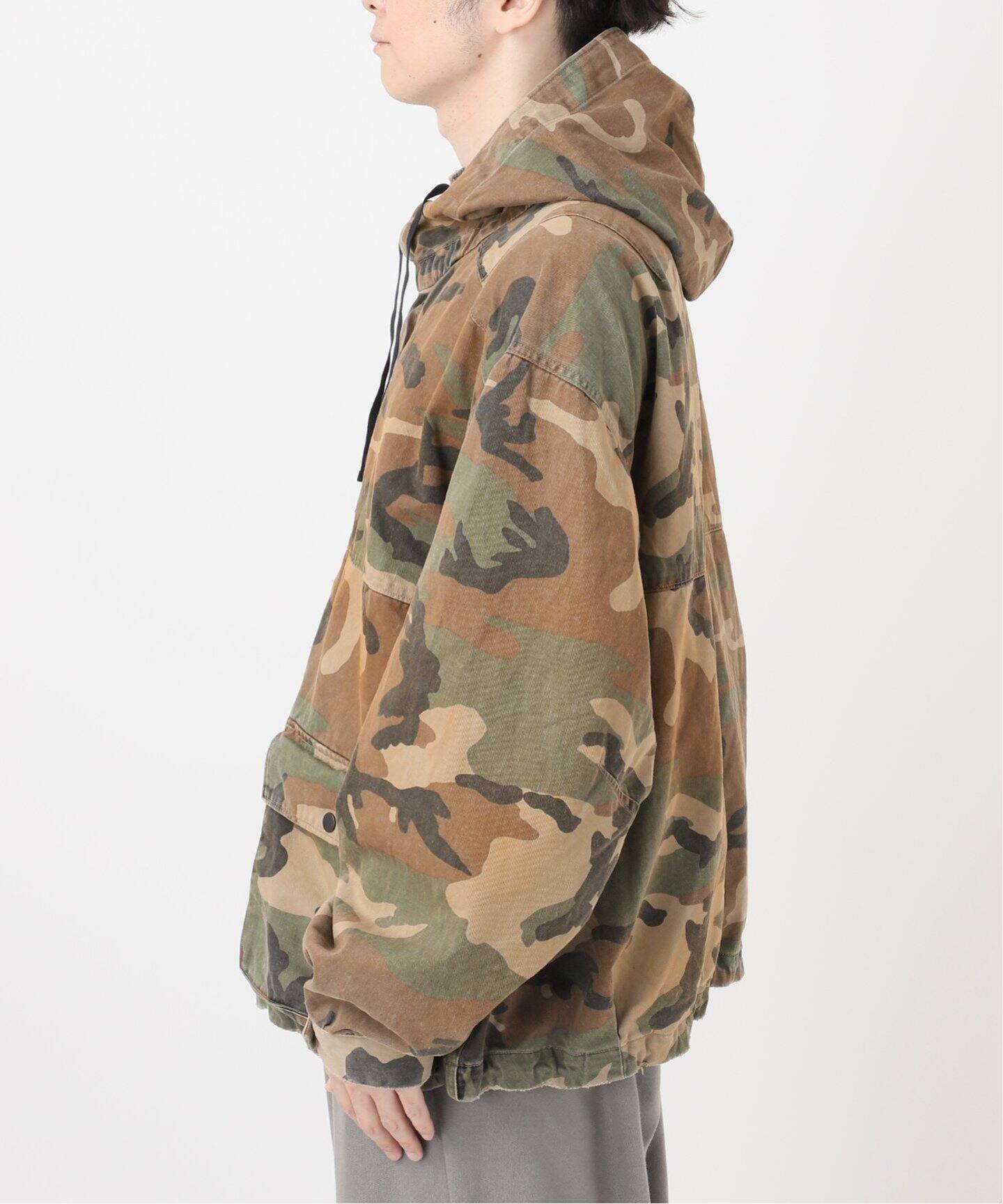 ancellm camo zip up hoodie サイズ1 ANCELLM CAMO ZIPUP HOODIE | MusterWerk Sud.